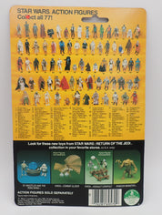 Princess Leia Organa in Combat Poncho [1983] - 77 Figure Card Back