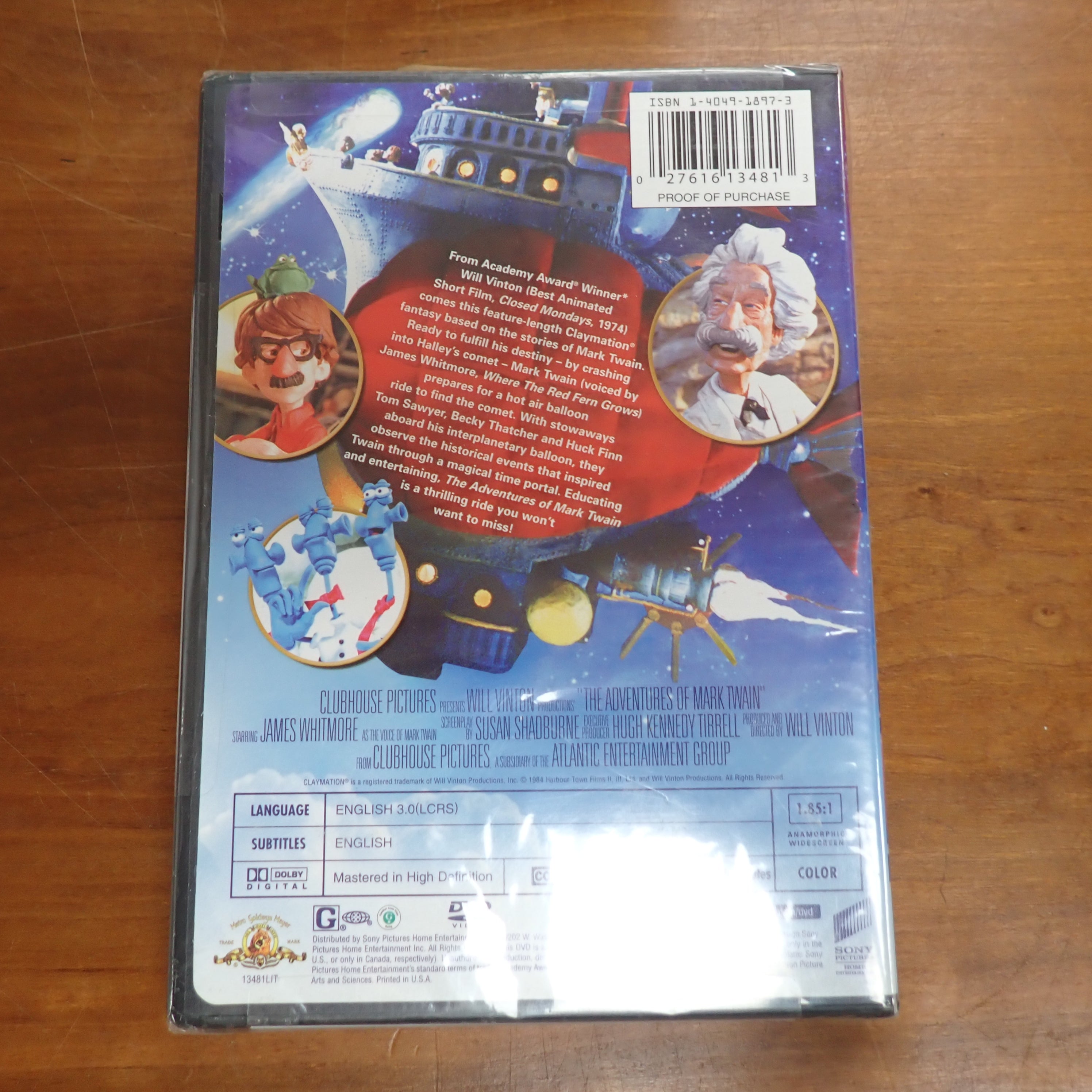 The Adventures of Mark Twain - DVD