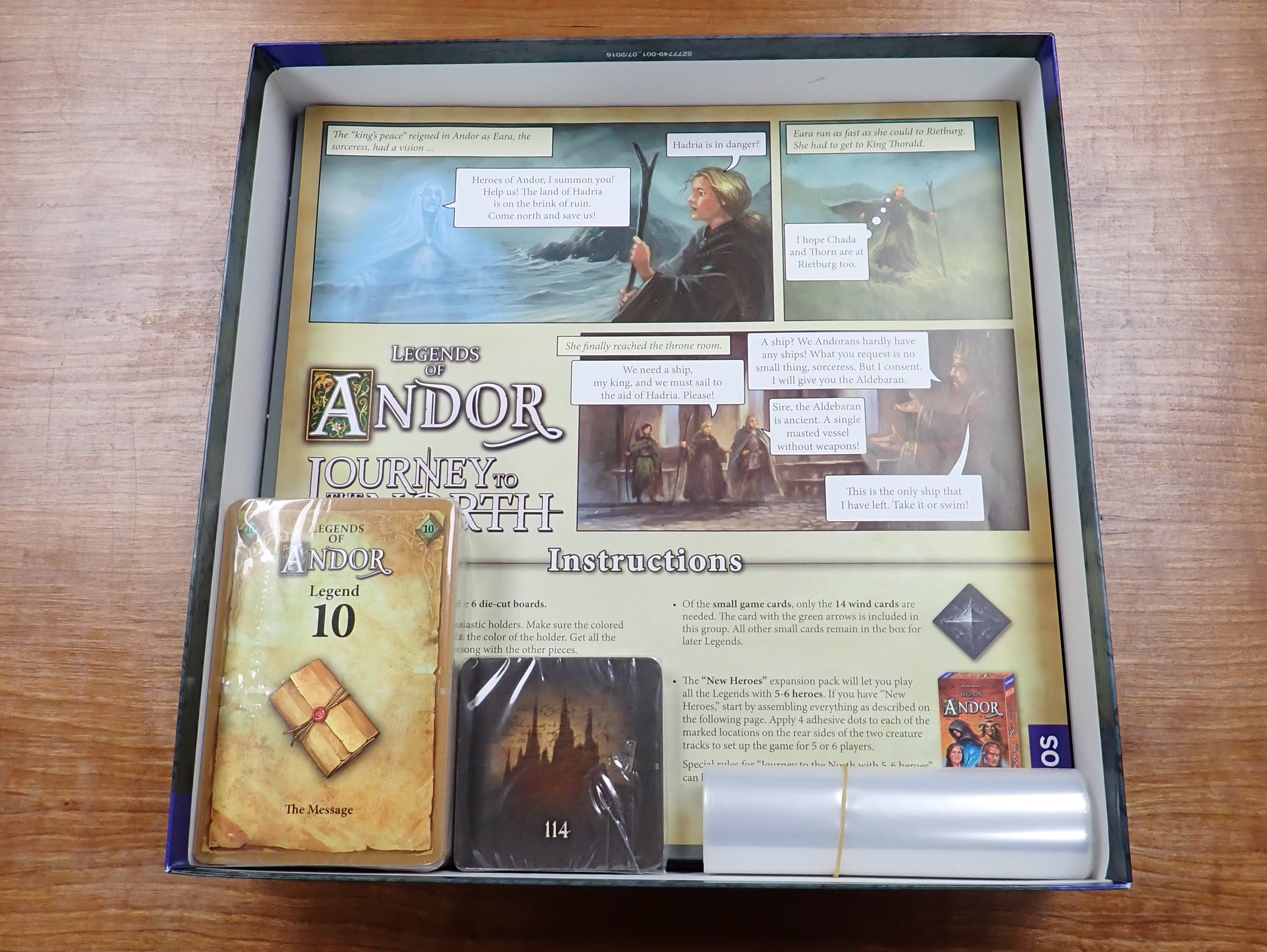 Legends of Andor - Journey to the North (Used)