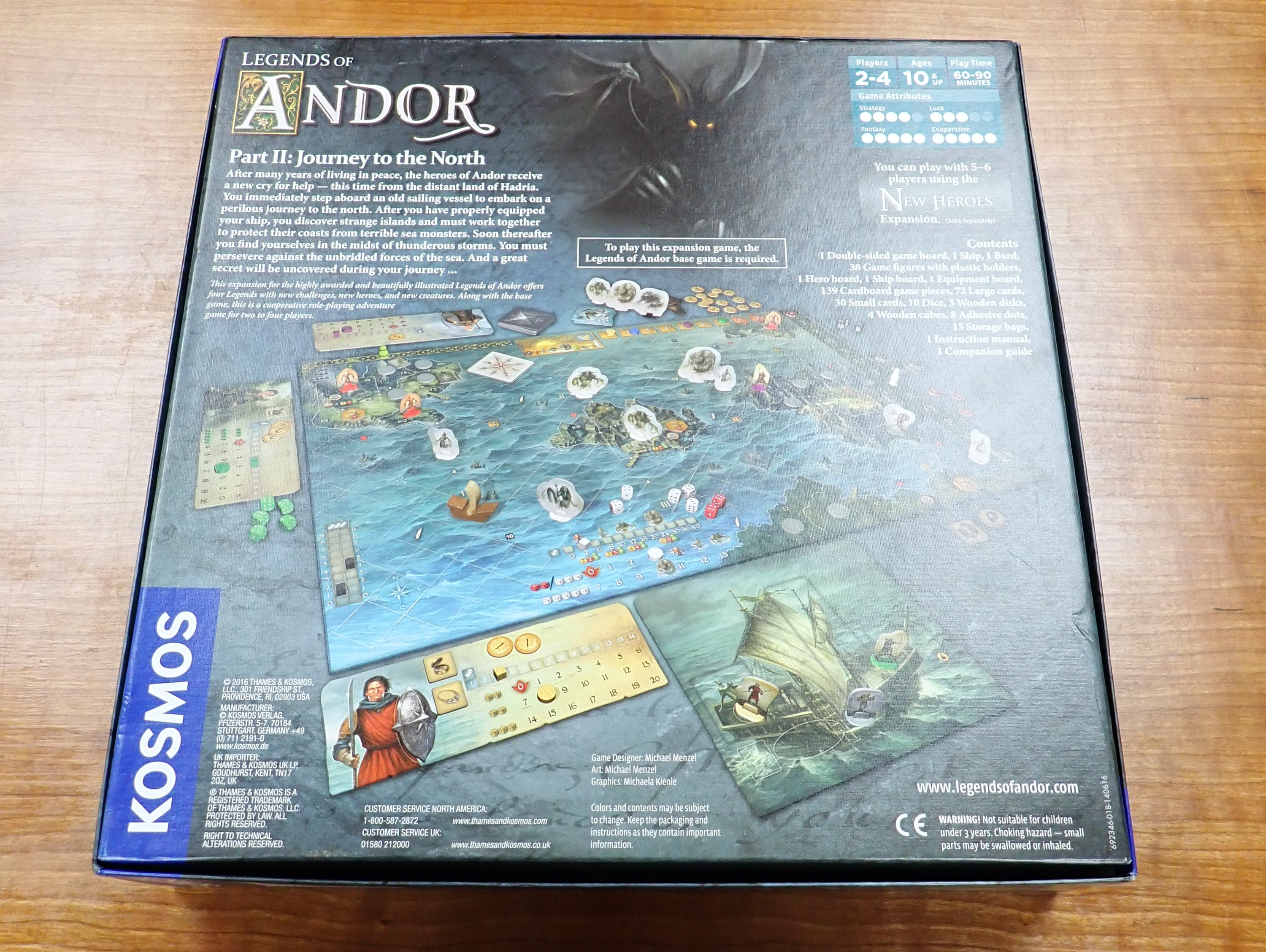 Legends of Andor - Journey to the North (Used)