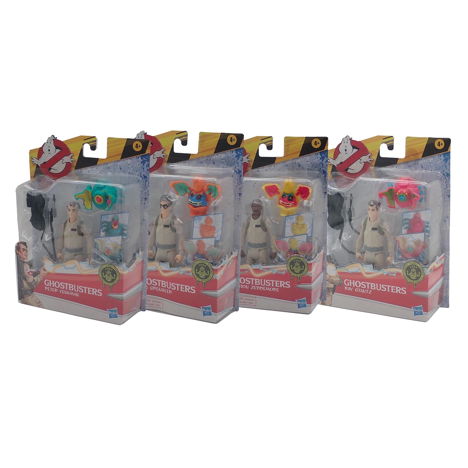 Venkman, Zeddemore, Stantz, and Spengler - Classic Ghostbusters Figure Set