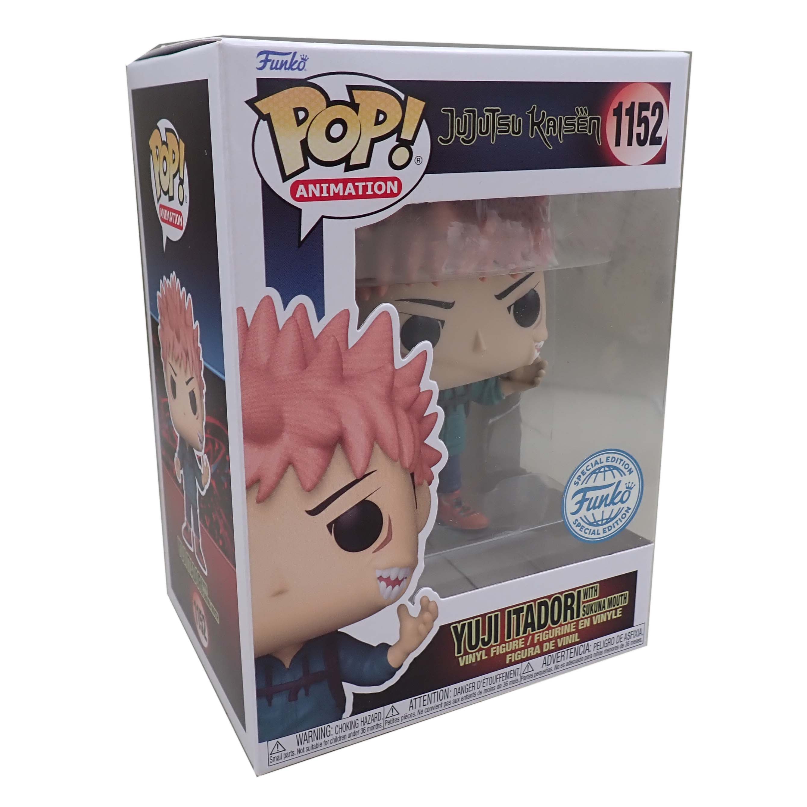 Yuji Itadori with Sukuna Mouth - POP! #1152
