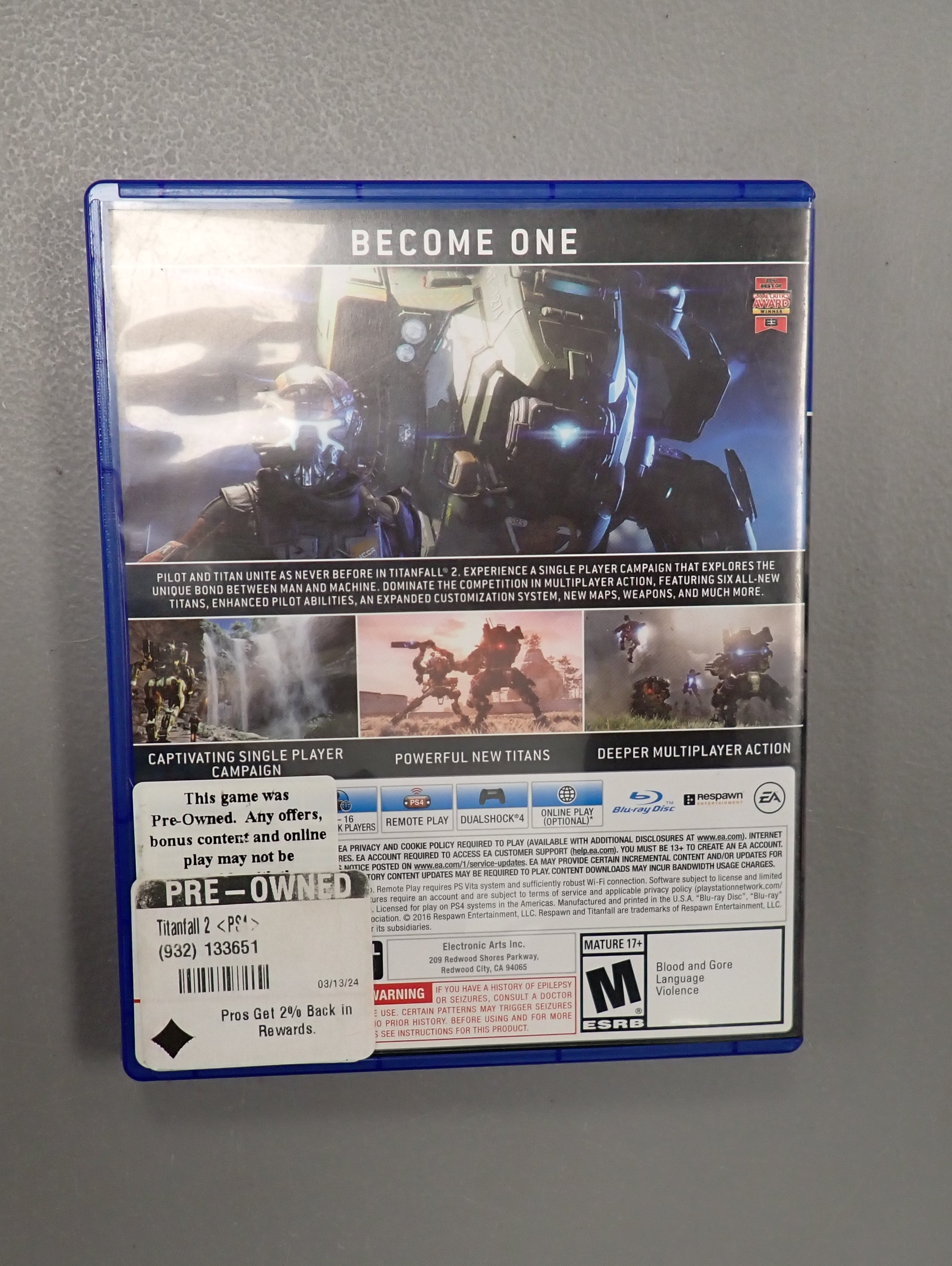 Titanfall 2 - PS4