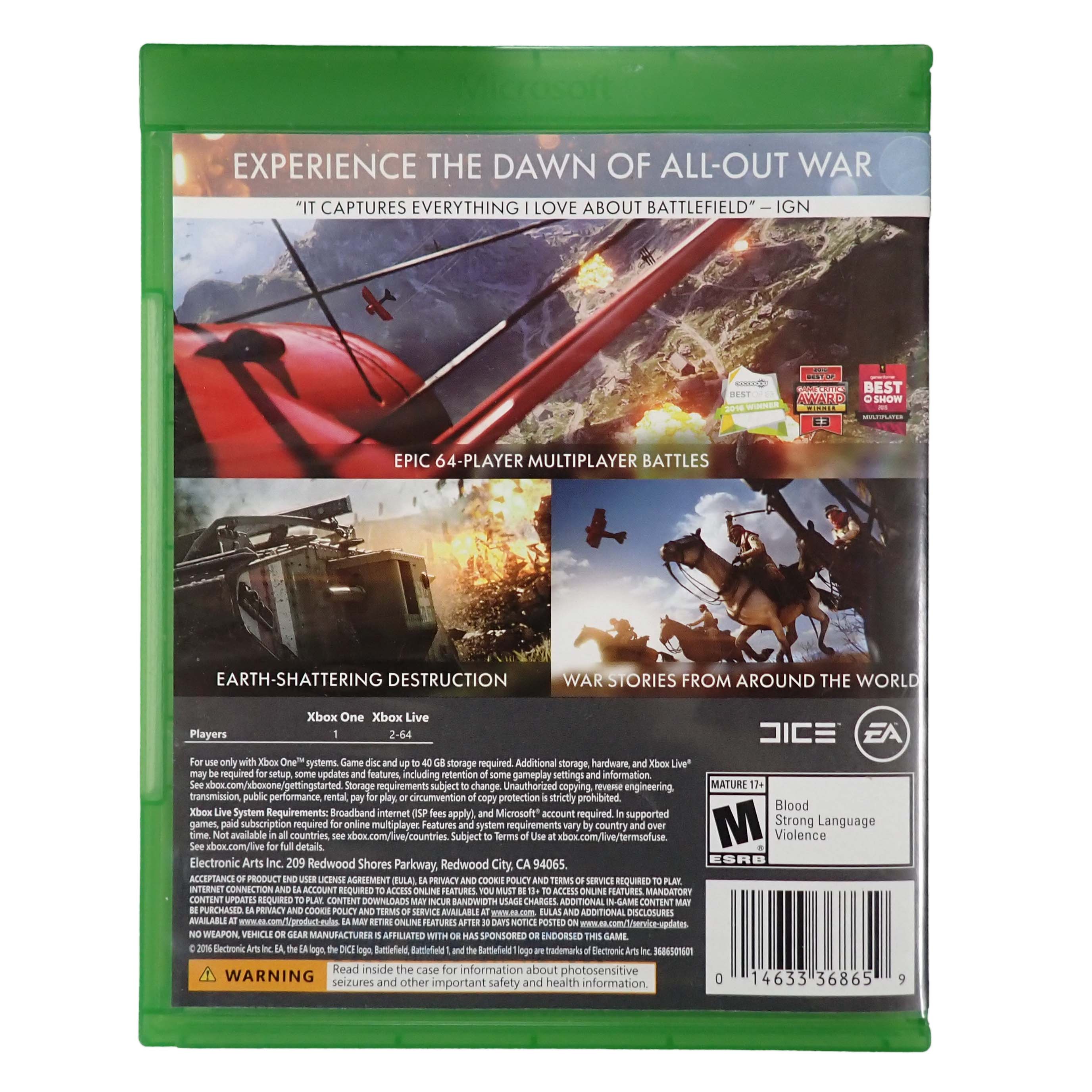 Battlefield 1 - Xbox One
