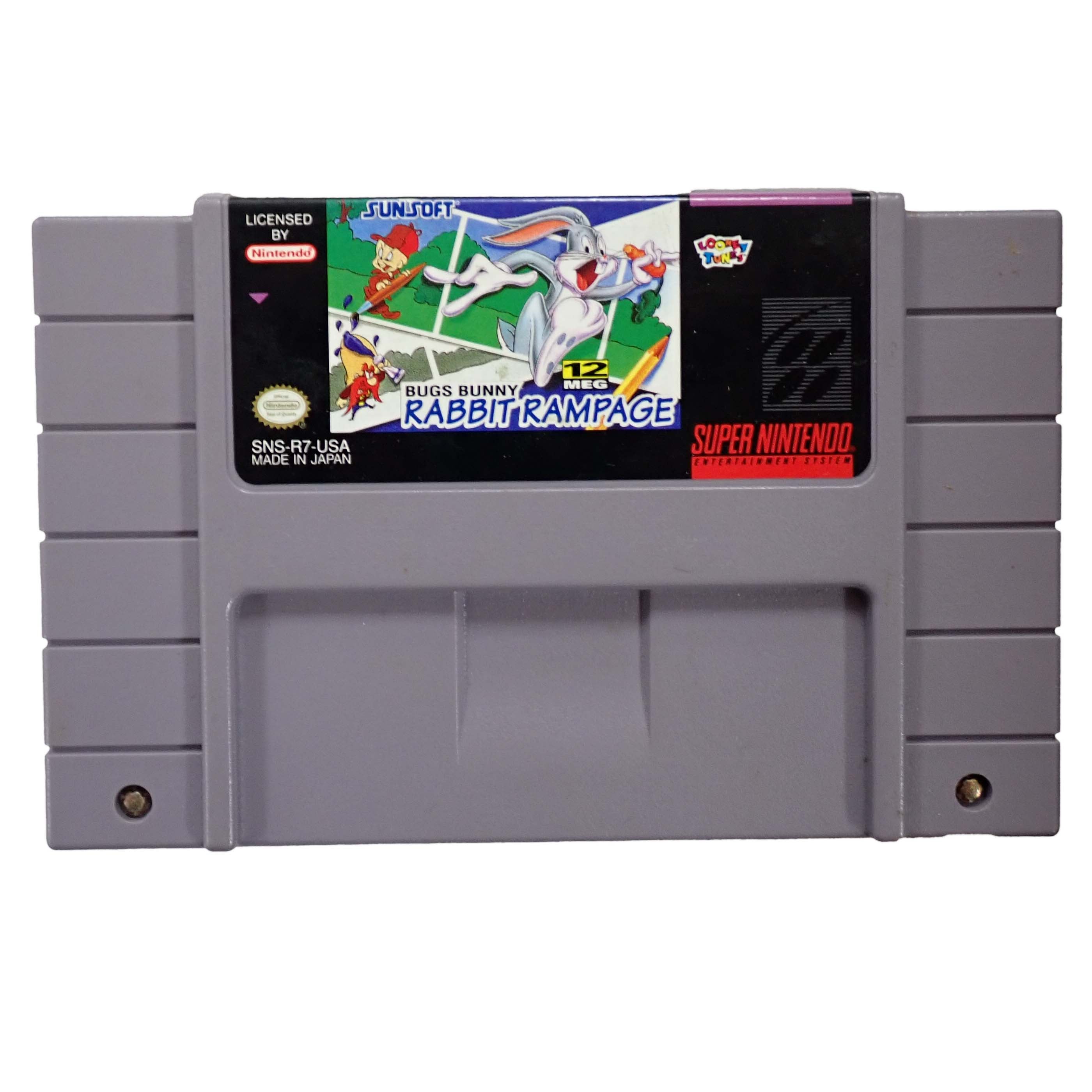 Bugs Bunny Rabbit Rampage - SNES