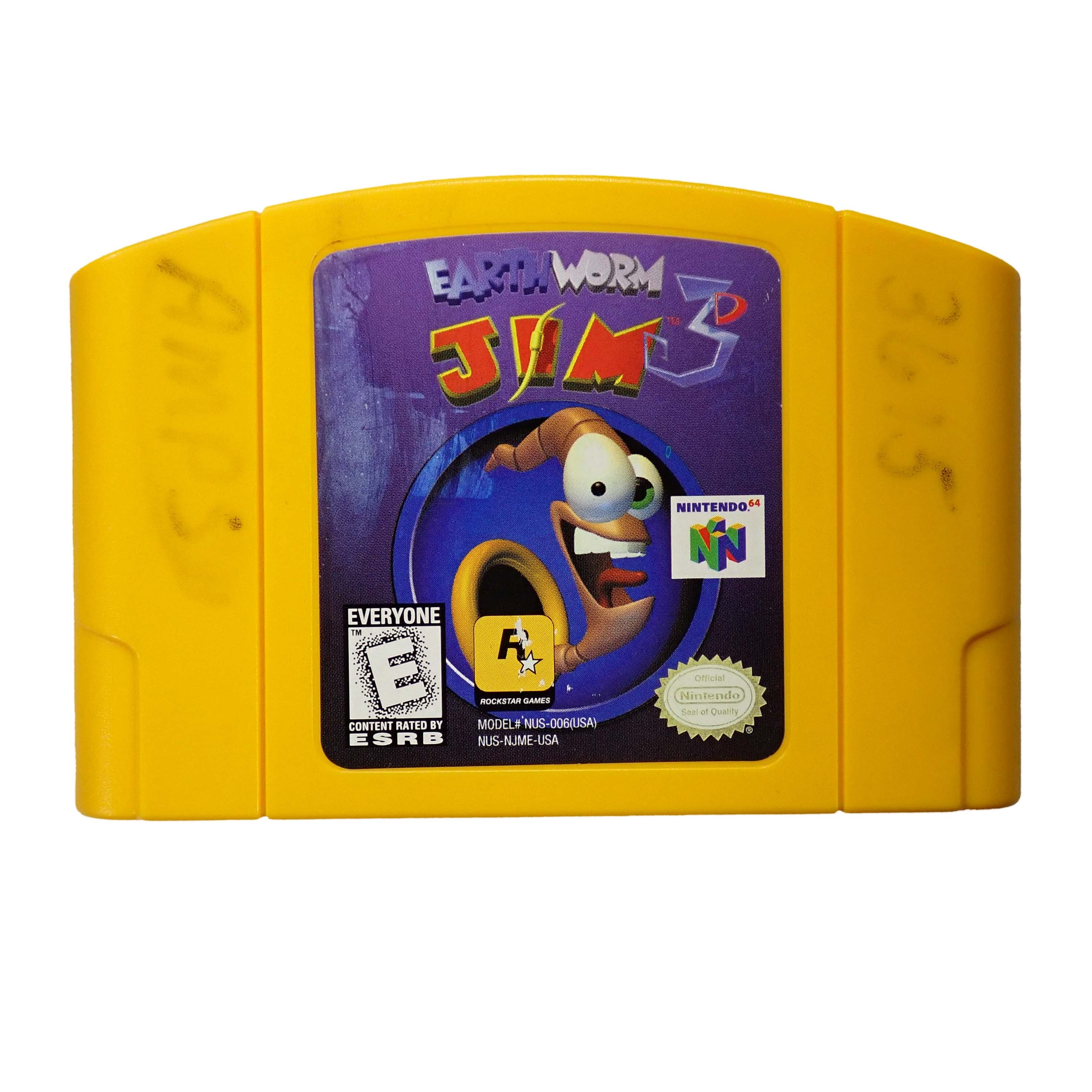 Earth Worm Jim 3D [Loose] - N64