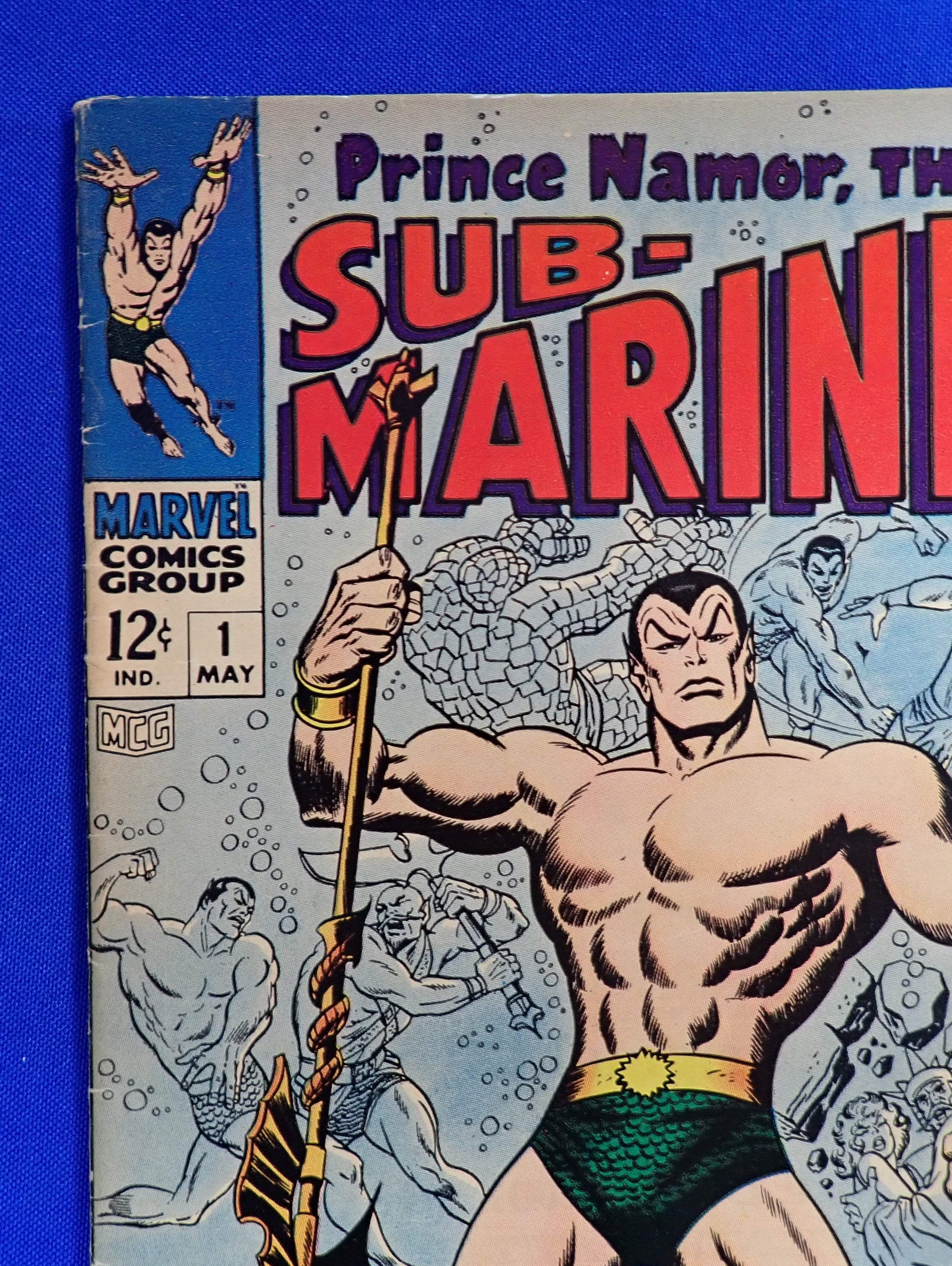 Sub-Mariner #1 (1968) - FN (6.0) - 1st Namor SIlver Solo Series