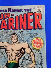 Sub-Mariner #1 (1968) - FN (6.0) - 1st Namor SIlver Solo Series