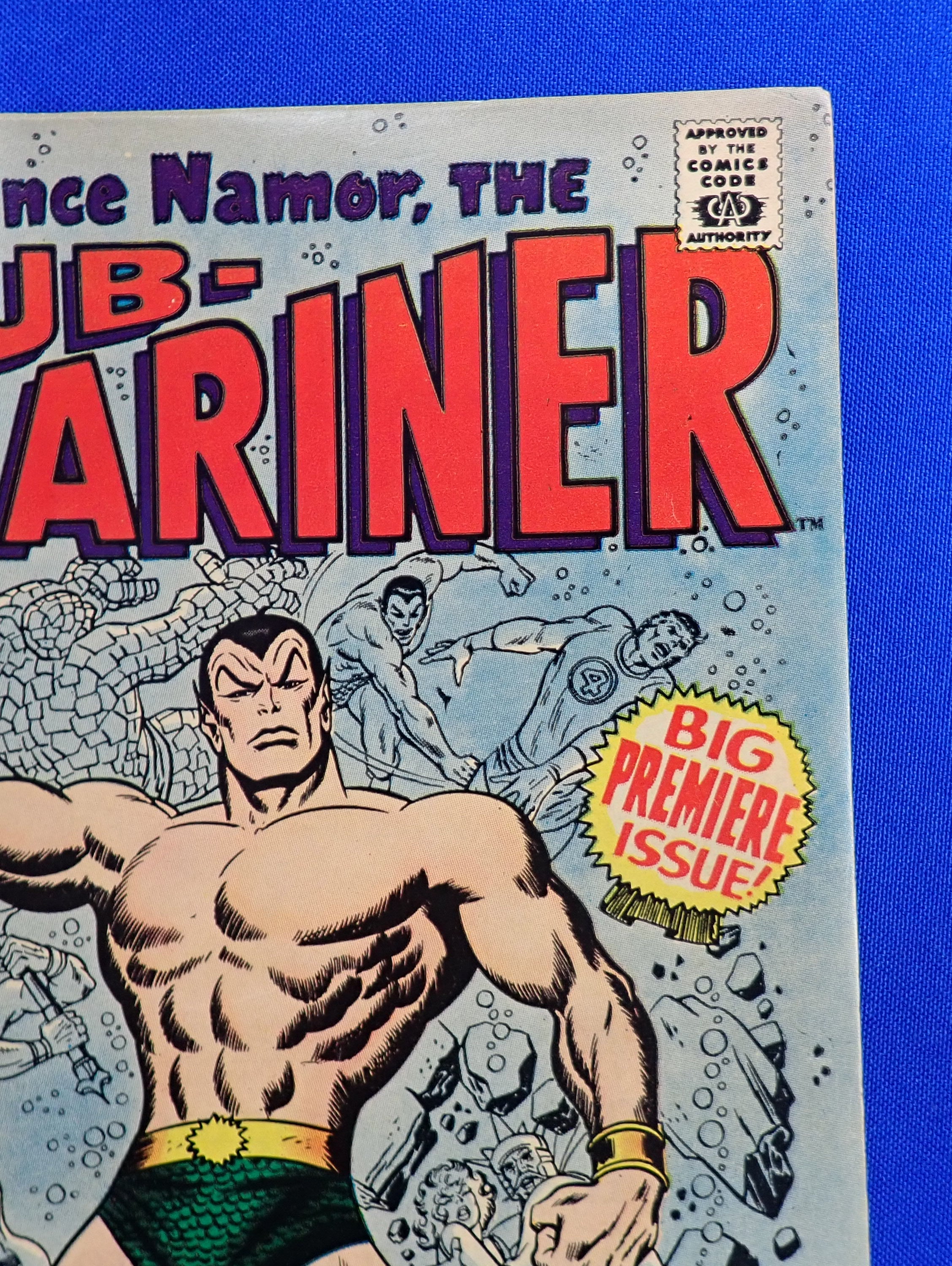 Sub-Mariner #1 (1968) - FN (6.0) - 1st Namor SIlver Solo Series