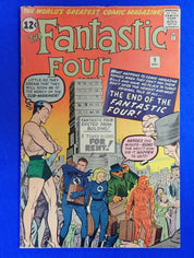 Fantastic Four #9 (1962) - VG/FN (5.0) - 3rd App. Sil. Age Sub-Mariner