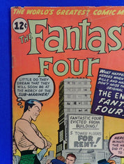 Fantastic Four #9 (1962) - VG/FN (5.0) - 3rd App. Sil. Age Sub-Mariner