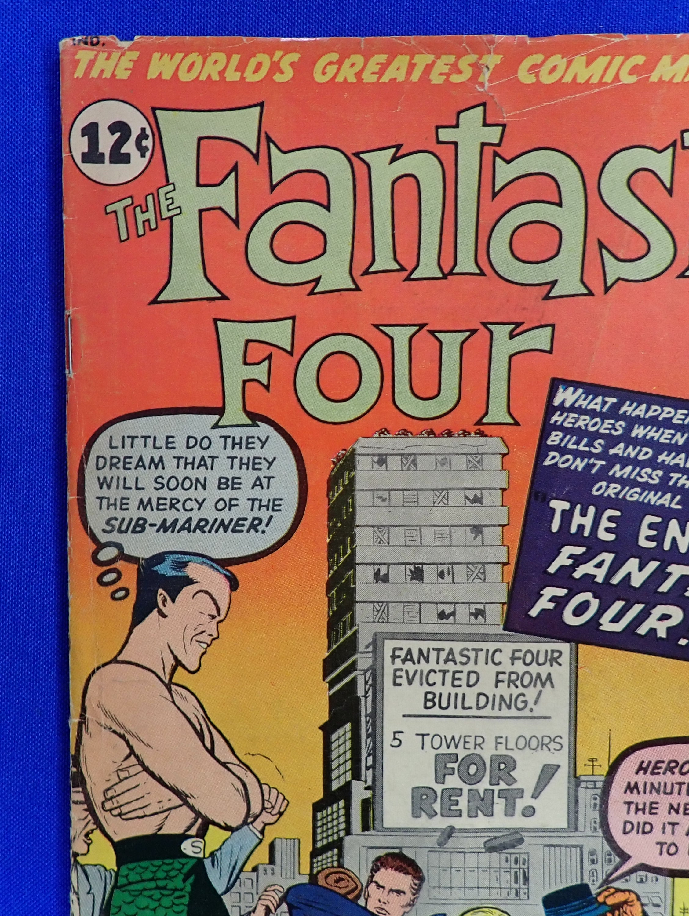 Fantastic Four #9 (1962) - VG/FN (5.0) - 3rd App. Sil. Age Sub-Mariner
