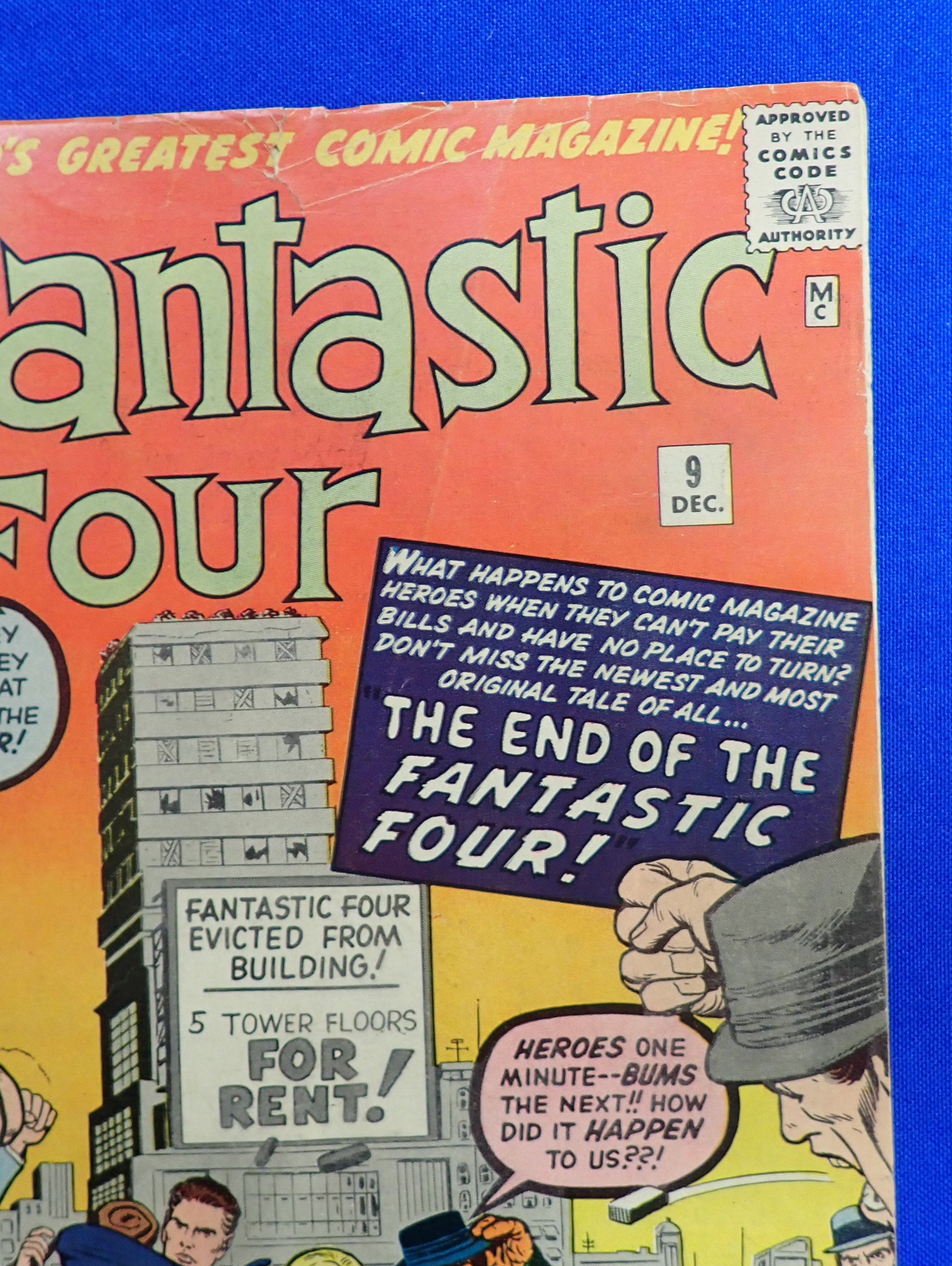 Fantastic Four #9 (1962) - VG/FN (5.0) - 3rd App. Sil. Age Sub-Mariner