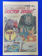 Fantastic Four #5 (1962) - Poor (0.5) - 1st App. & Origin of Dr.Doom