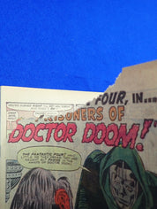 Fantastic Four #5 (1962) - Poor (0.5) - 1st App. & Origin of Dr.Doom