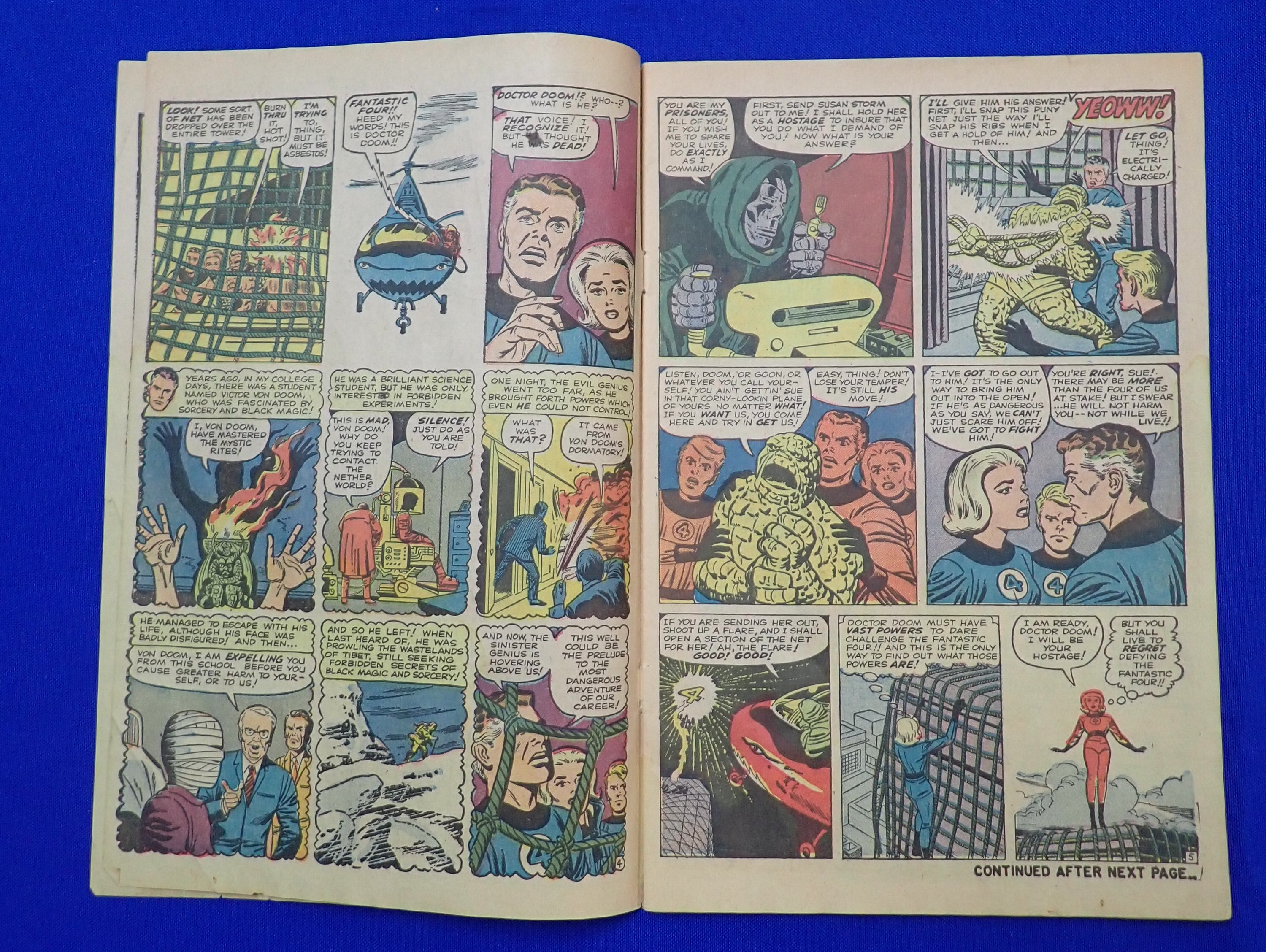 Fantastic Four #5 (1962) - Poor (0.5) - 1st App. & Origin of Dr.Doom