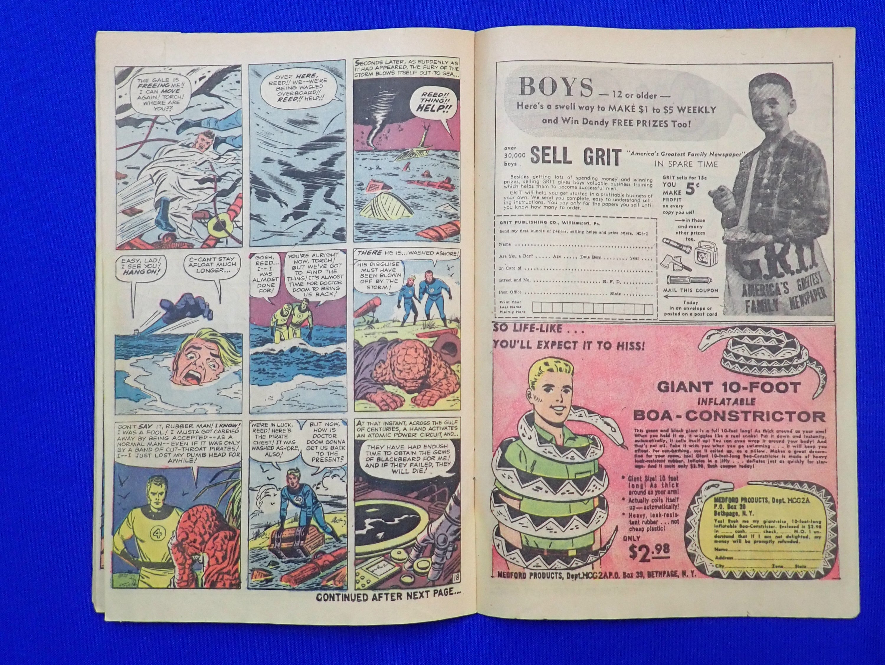 Fantastic Four #5 (1962) - Poor (0.5) - 1st App. & Origin of Dr.Doom