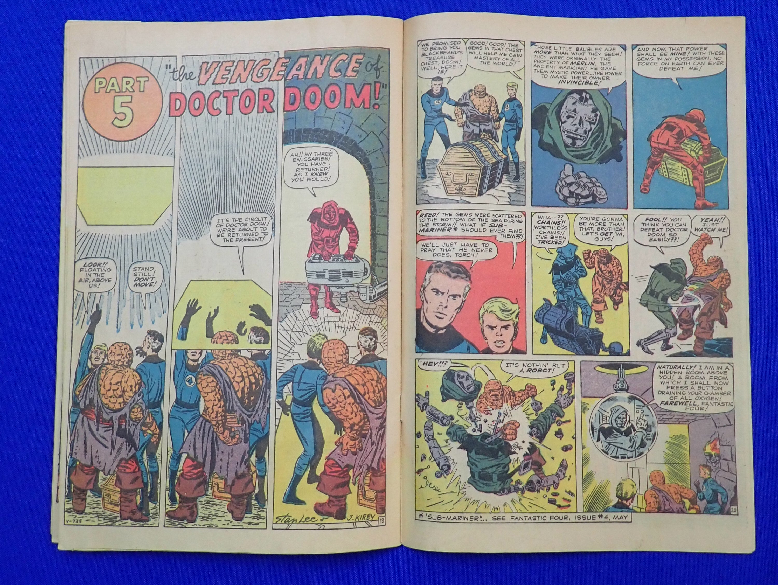 Fantastic Four #5 (1962) - Poor (0.5) - 1st App. & Origin of Dr.Doom