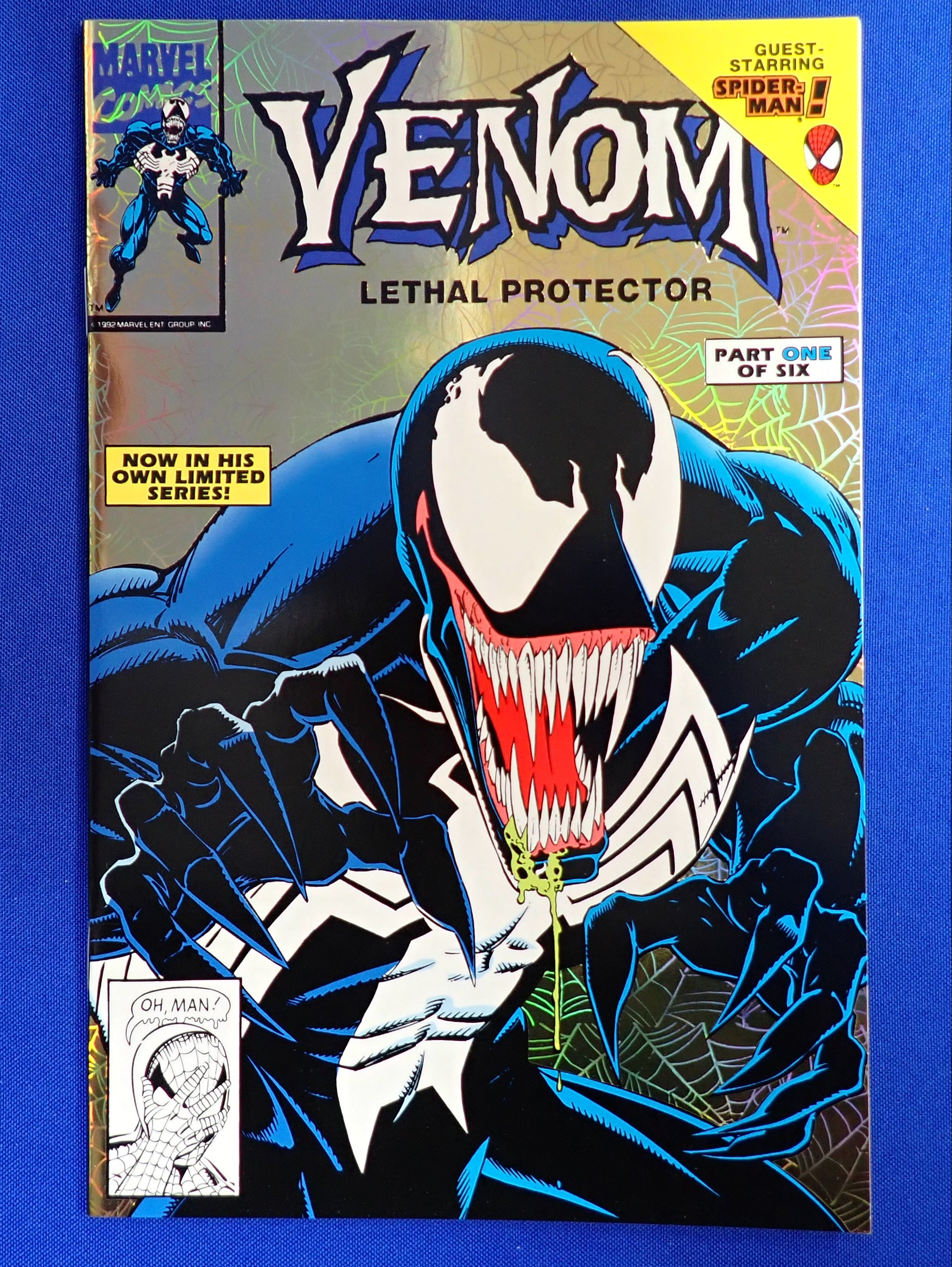 Venom: Lethal Protector #1 (1993) - NM- (9.2+) - Gold Foil Edition