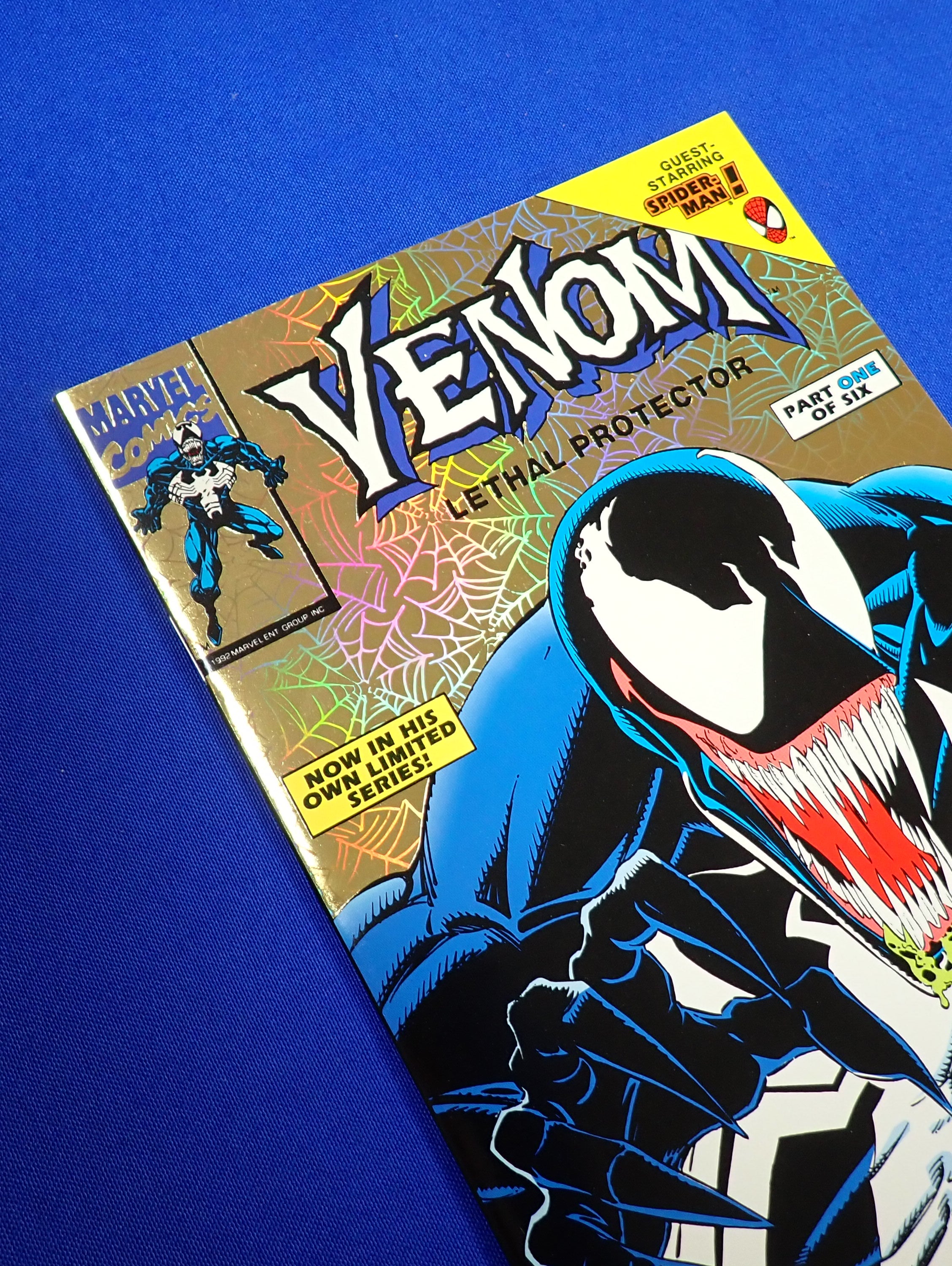 Venom: Lethal Protector #1 (1993) - NM- (9.2+) - Gold Foil Edition