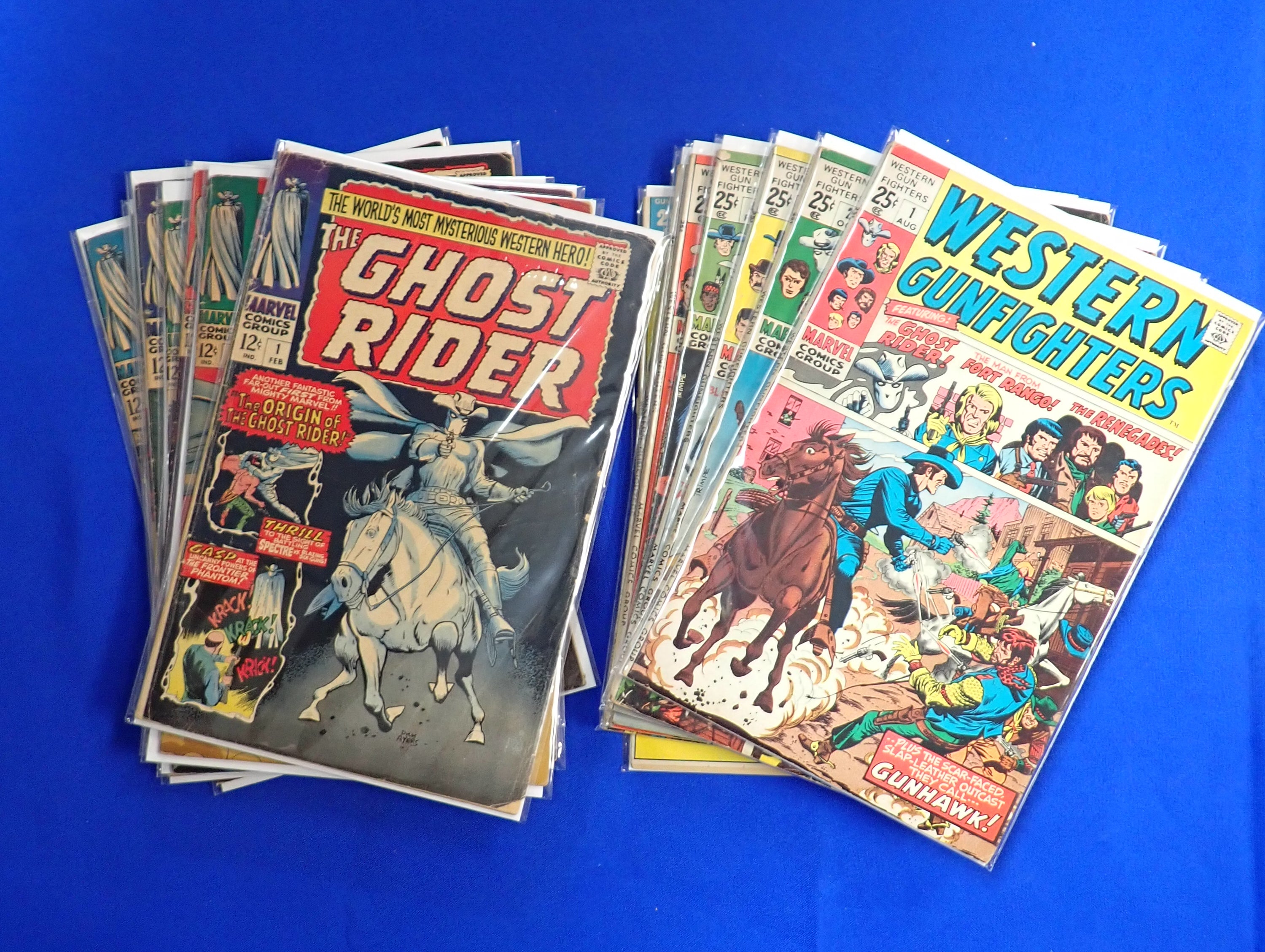 Ghost Rider (Western) #1-7 (1967) & Western Gunfighters #1-7 (1970) - (3.0/5.5) - Comic Issue Set
