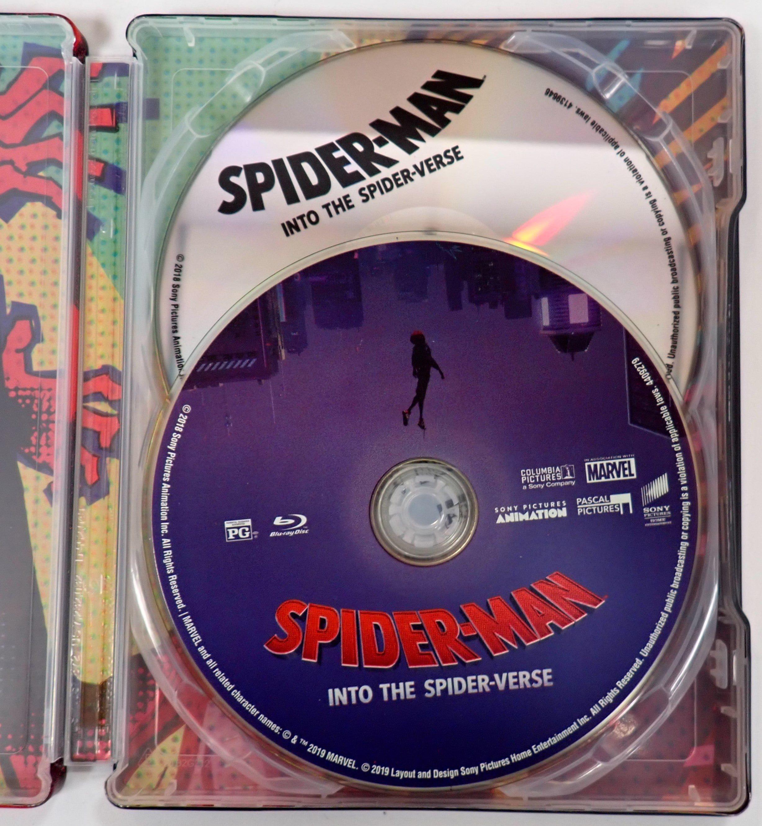 Into The Spider-Verse Steelbook - Blu-ray