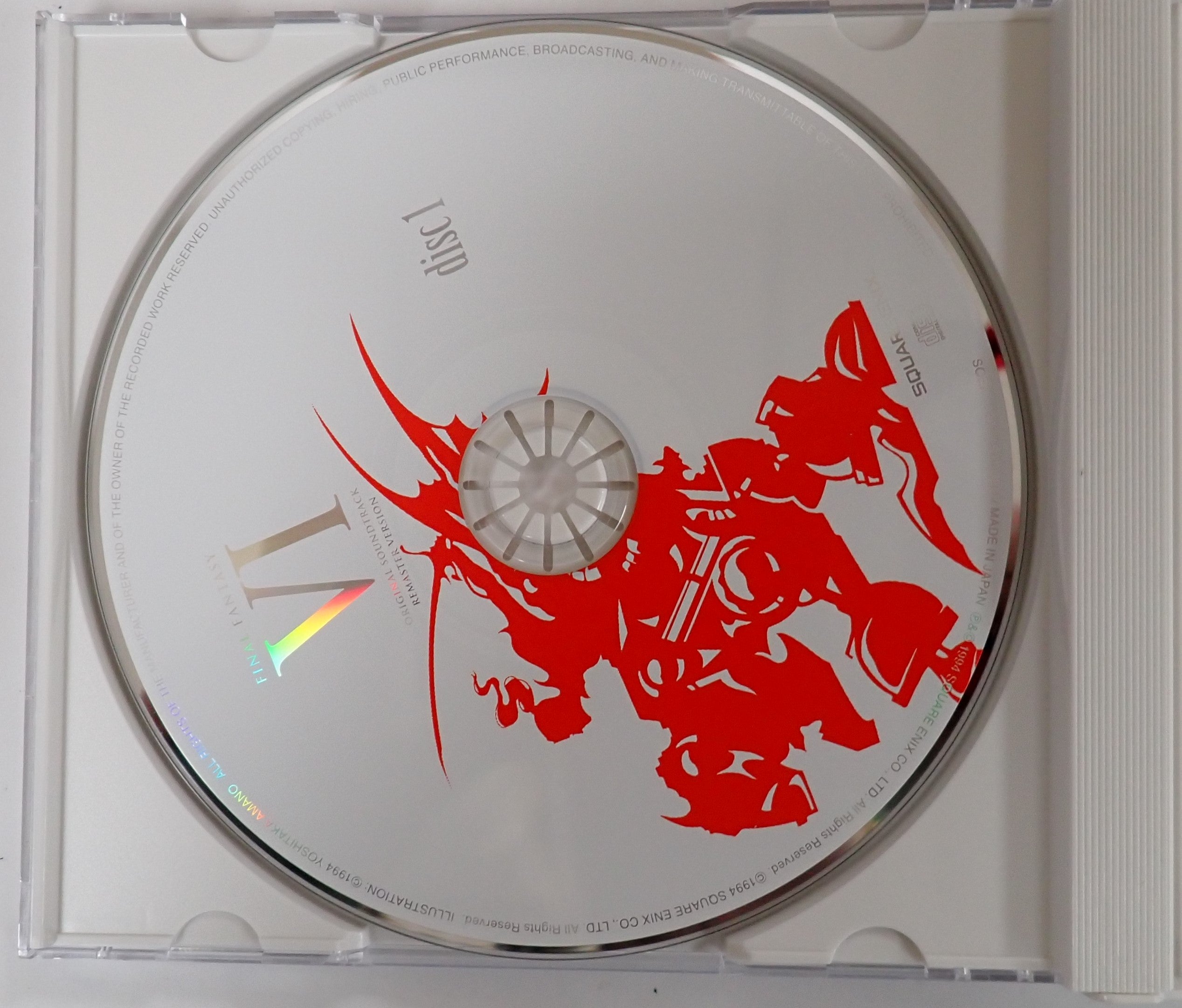 Final Fantasy VI Original Soundtrack - CD