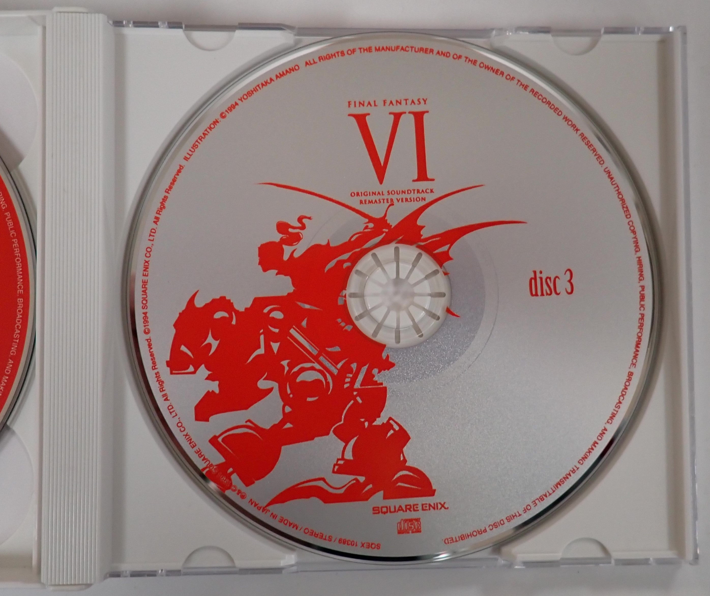Final Fantasy VI Original Soundtrack - CD