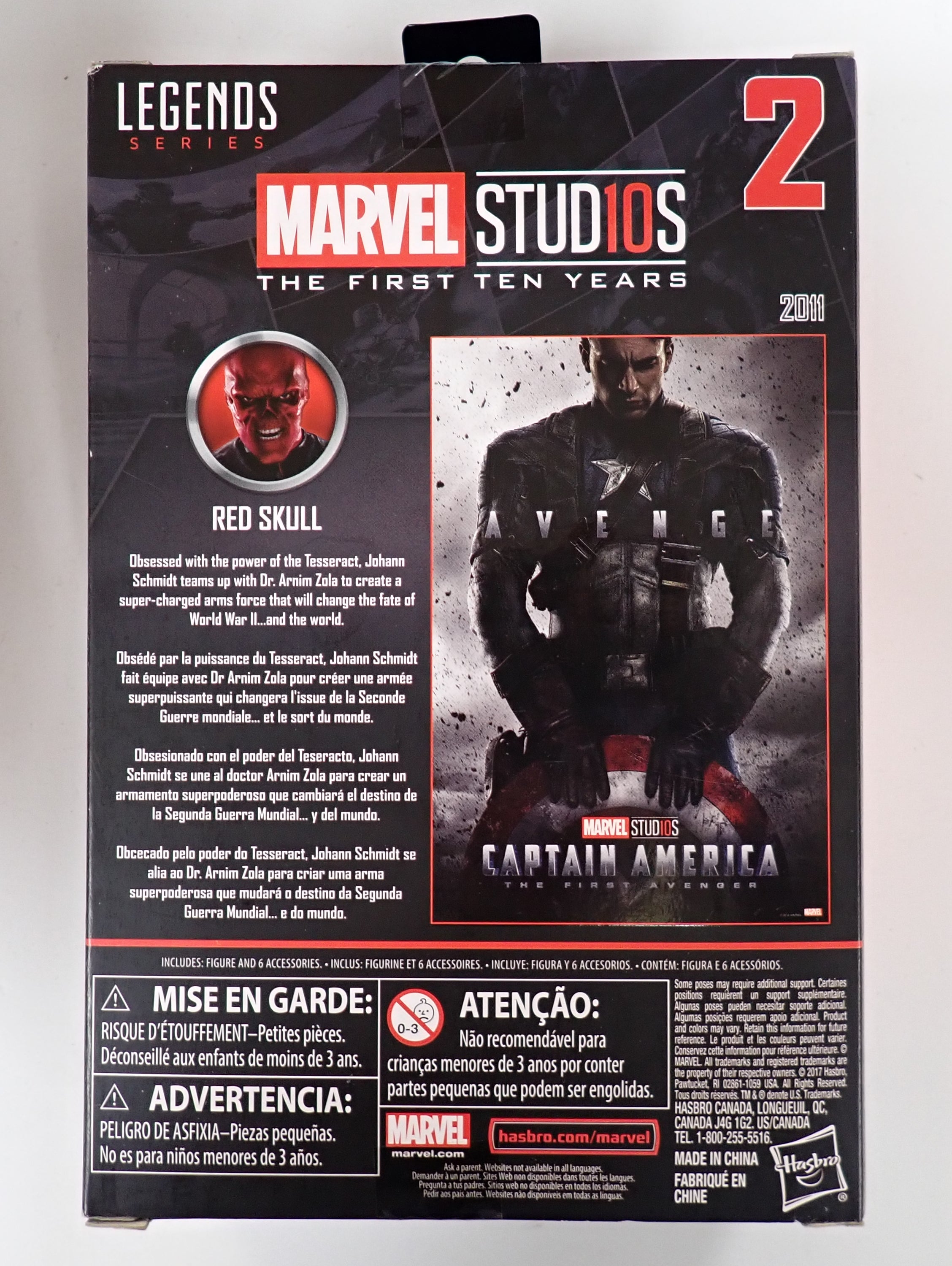 Marvel Legends: Red Skull - First Avenger