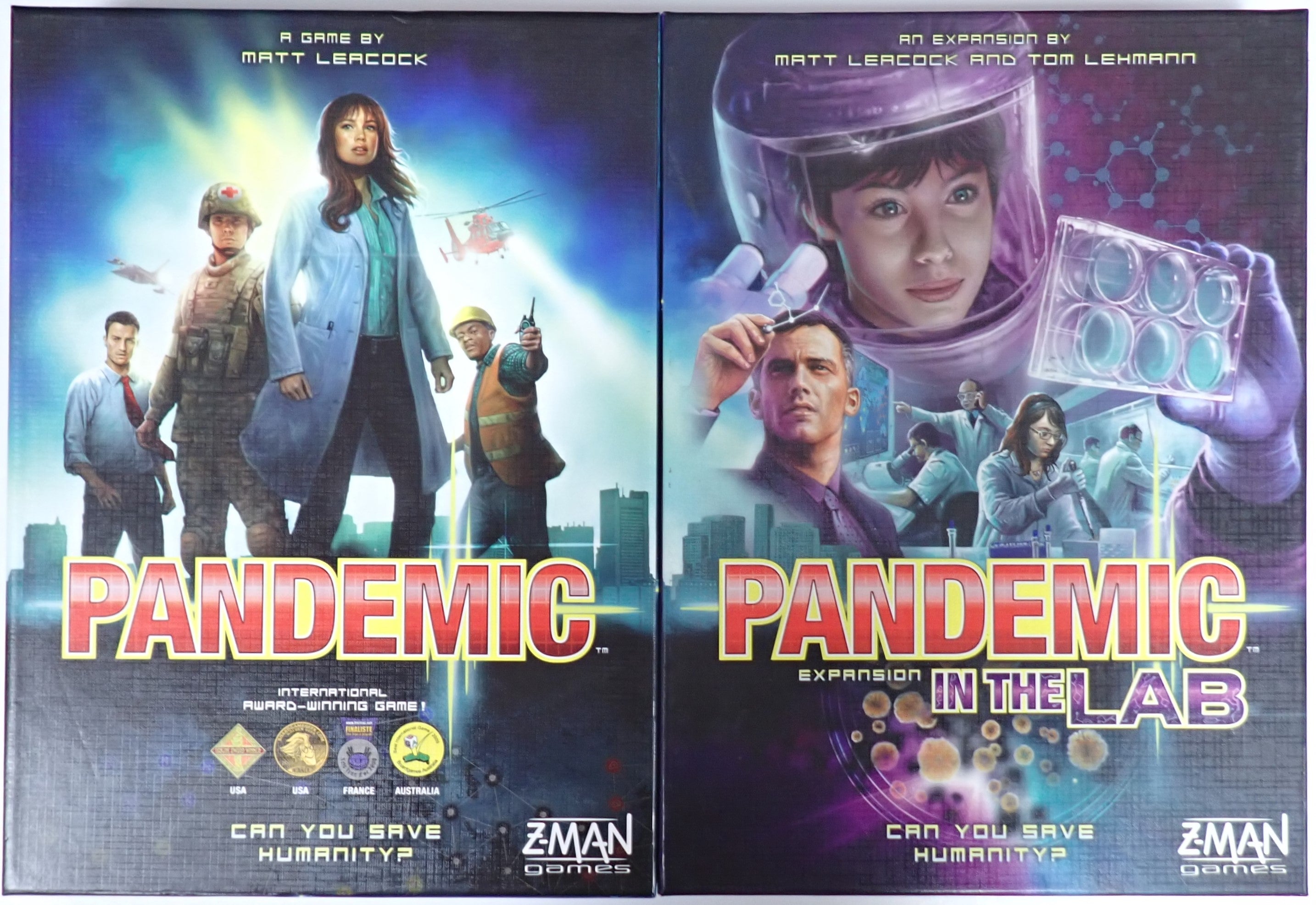 Pandemic 2nd Edition + 2 Expansions (USED)