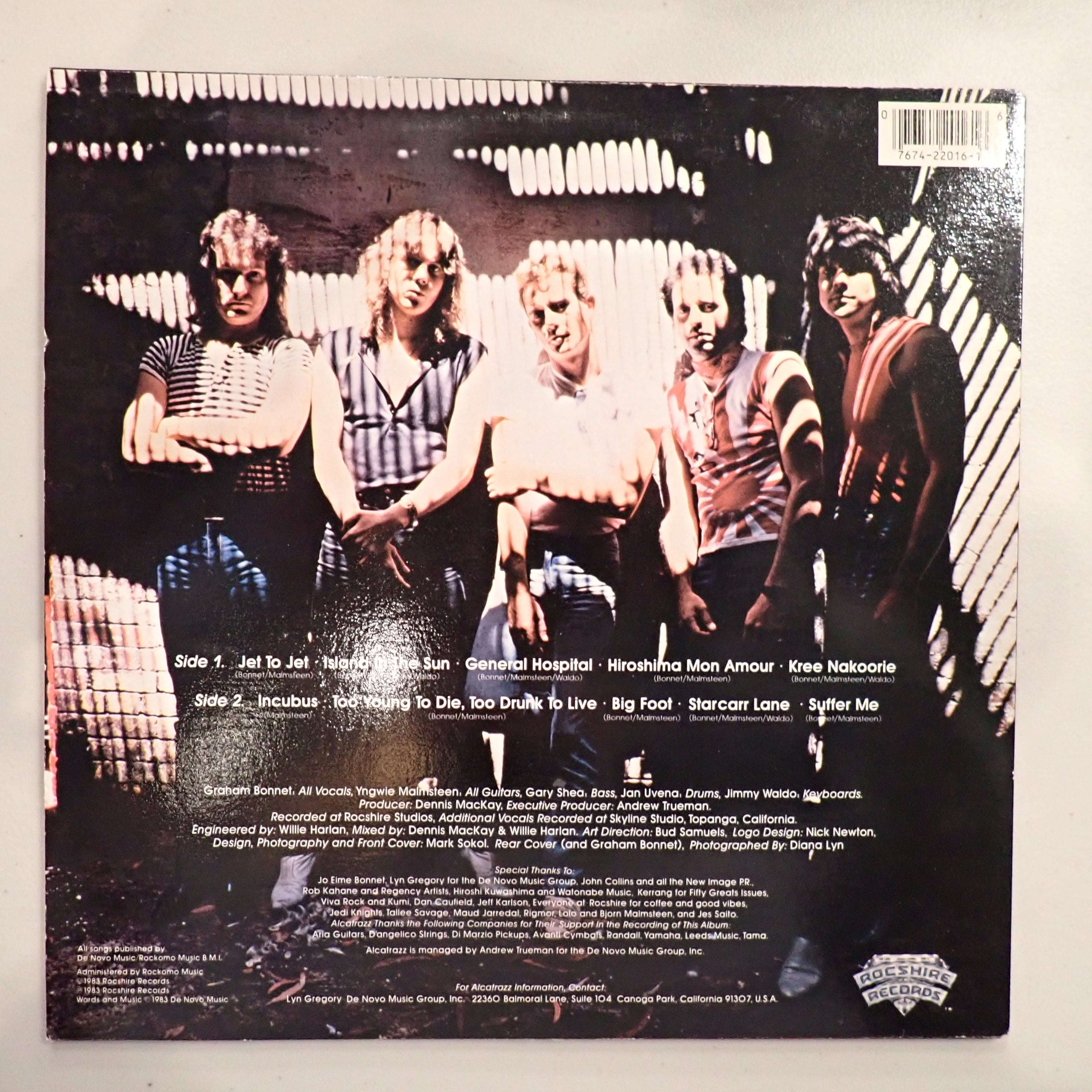 Alcatrazz - "No Parole From Rock 'N' Roll