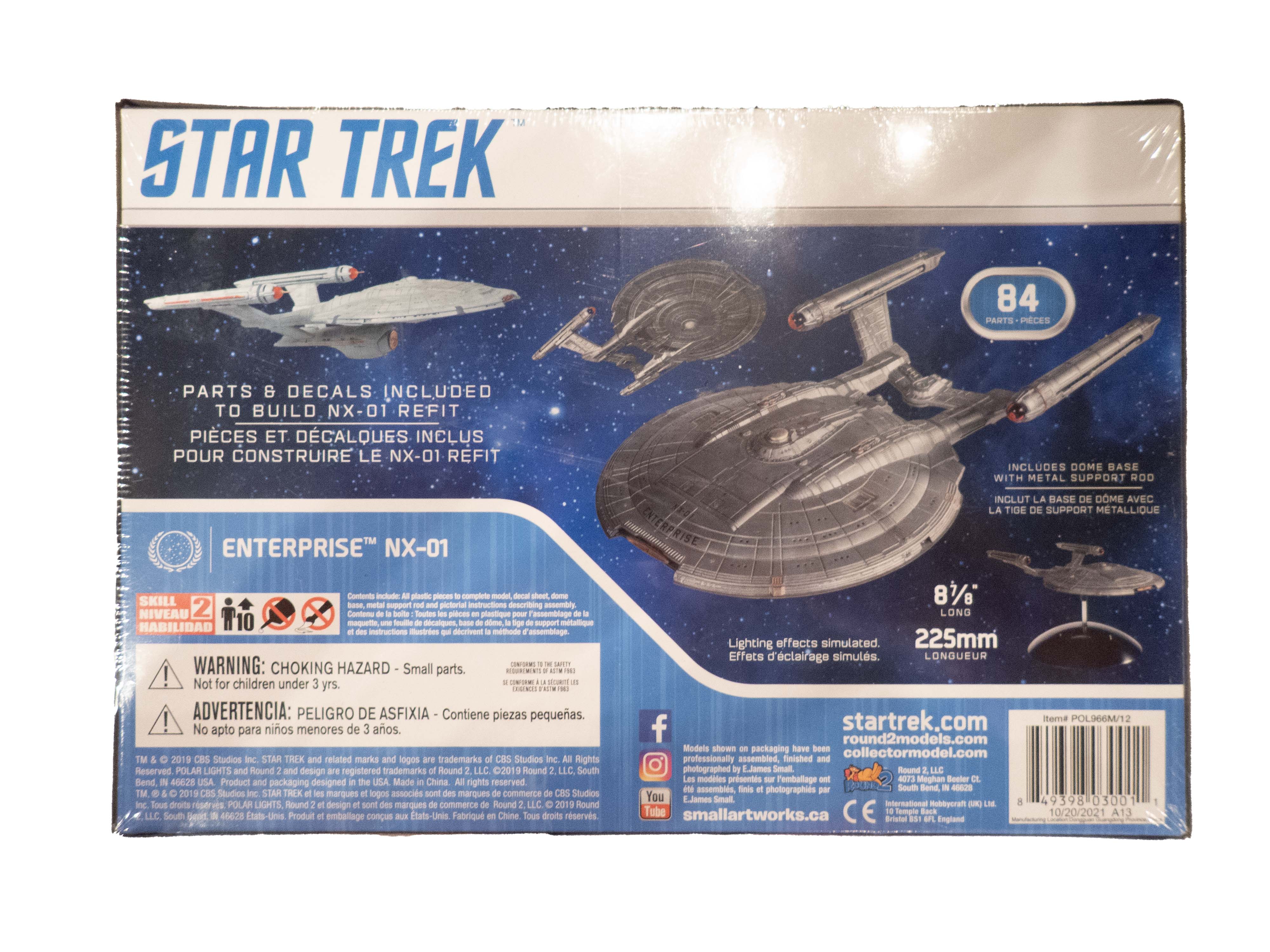Star Trek Enterprise NX-01 - Polar Lights Model Kit [Pre-Owned]
