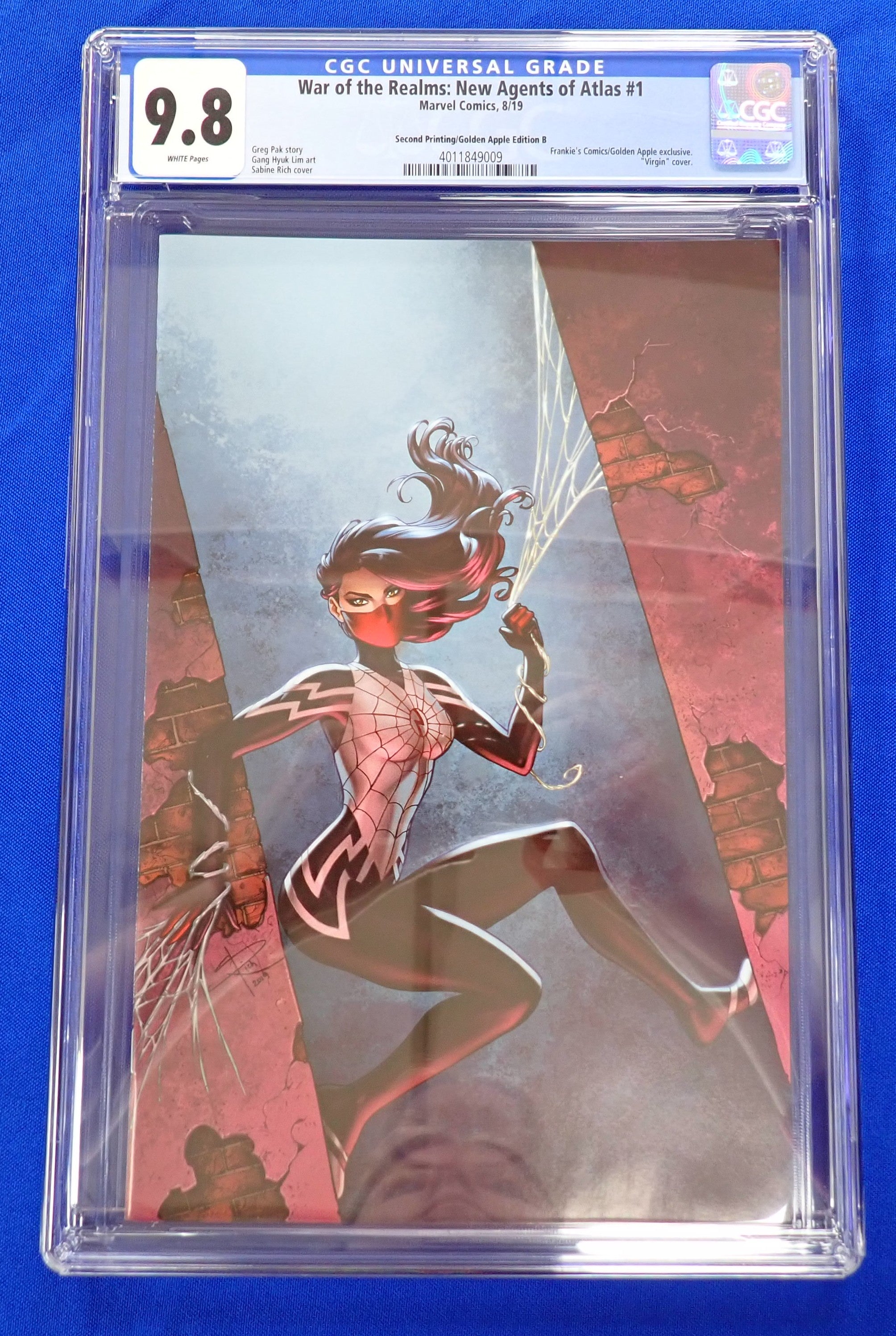 War of Realms: New Agents of Atlas #1 (2019) - CGC 9.8 - 2nd Printing/Golden Apple Edition B