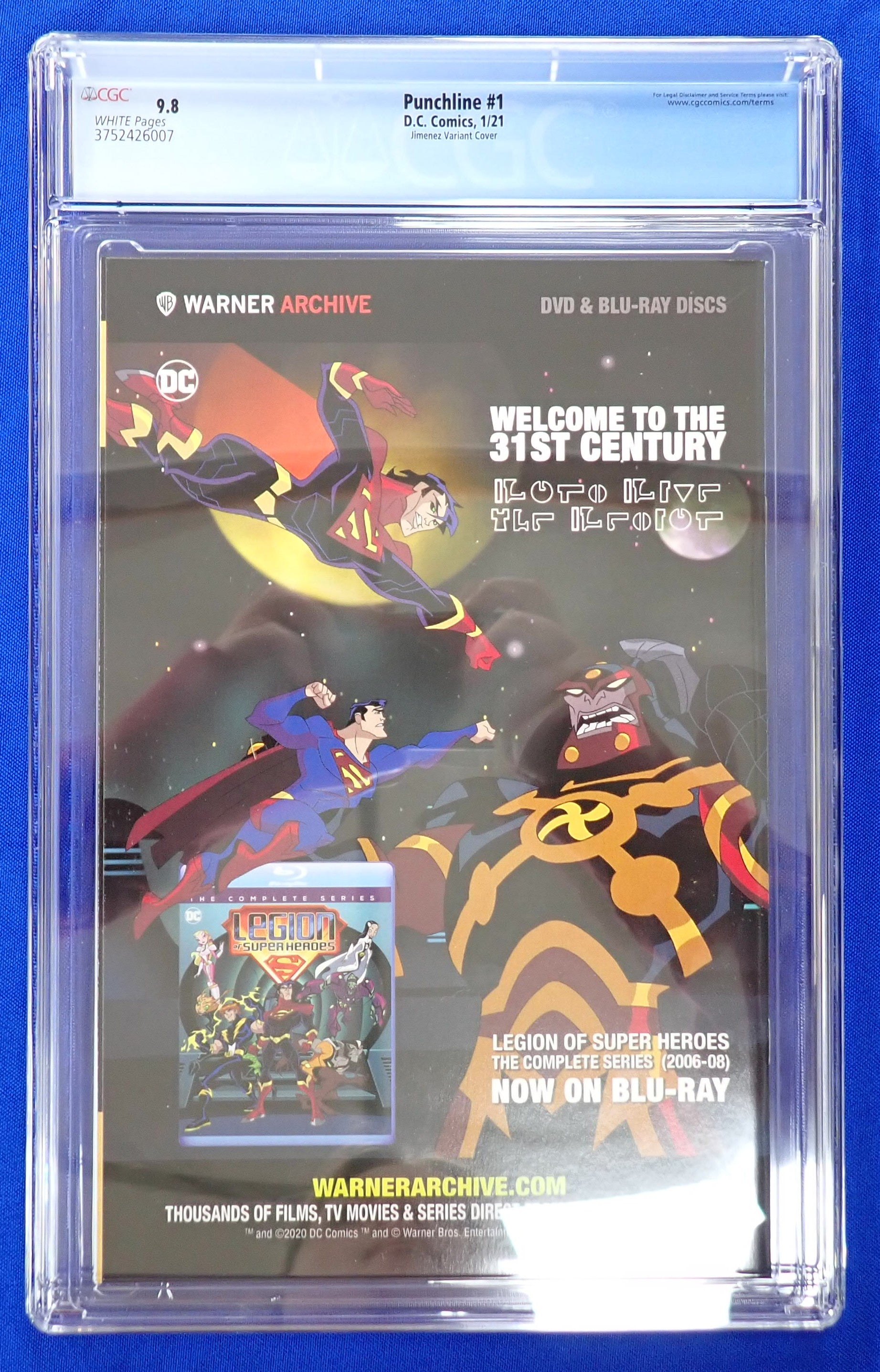 Punchline #1 (2021) - CGC 9.8 - Jorge Jimenez Variant Cover