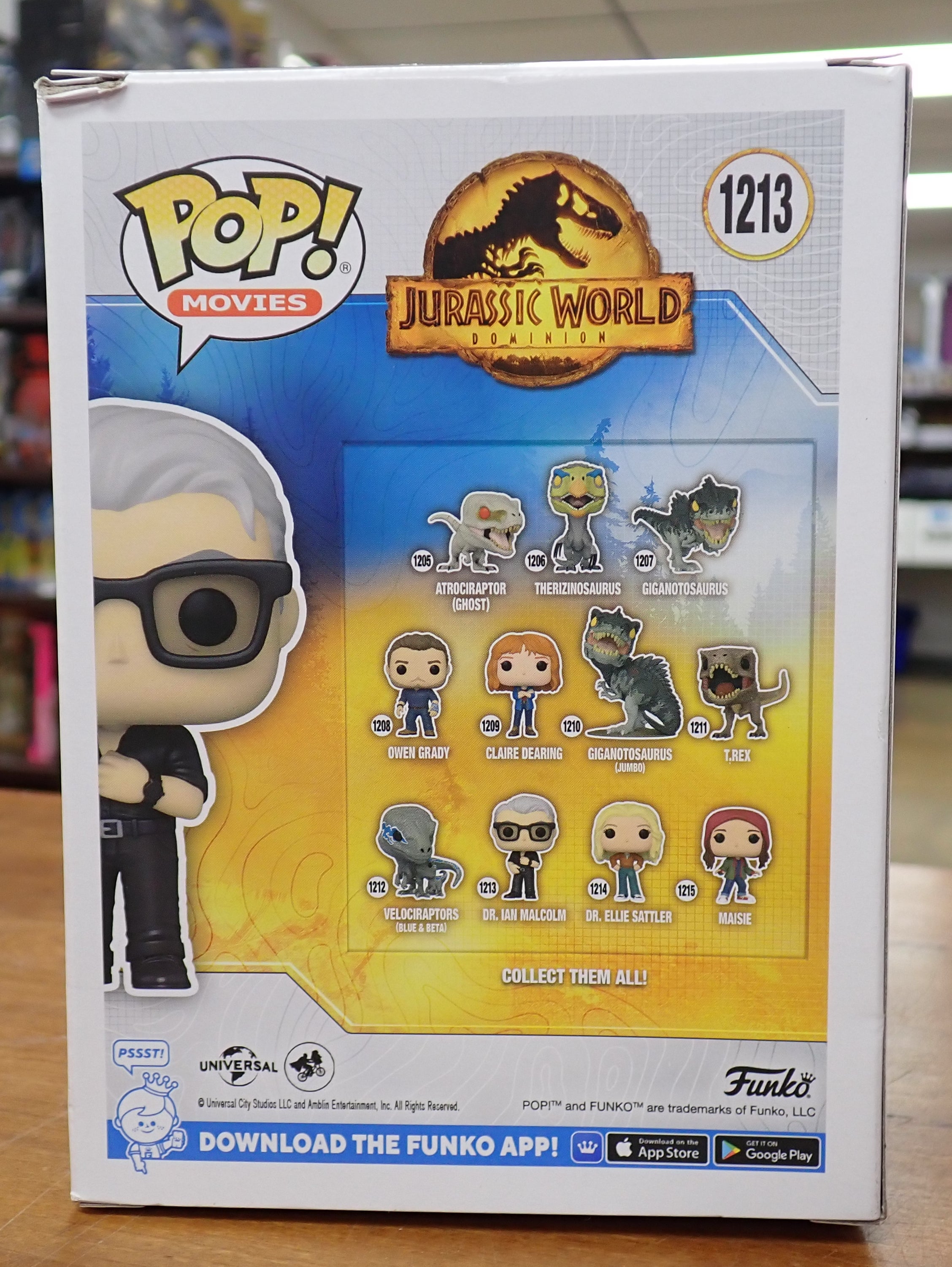 Dr. Ian Malcolm - POP! #1213