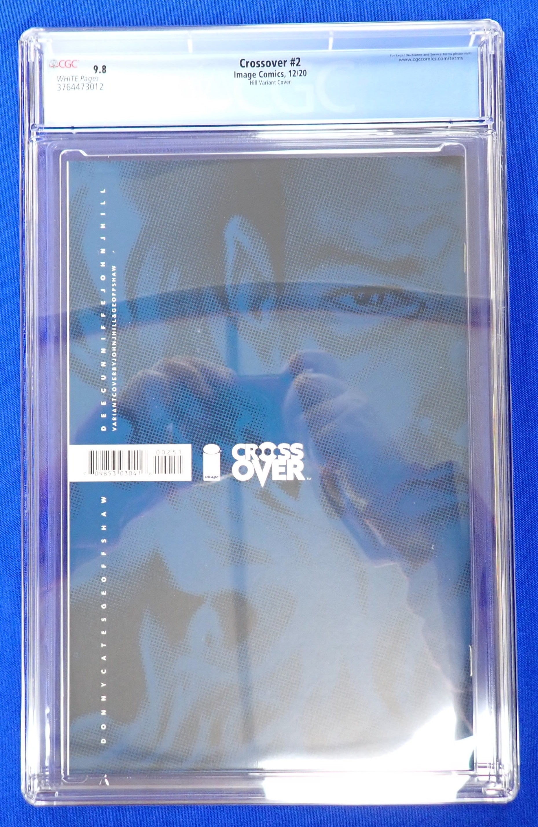Crossover #2 (2020) - CGC 9.8 - Hill Variant Cover