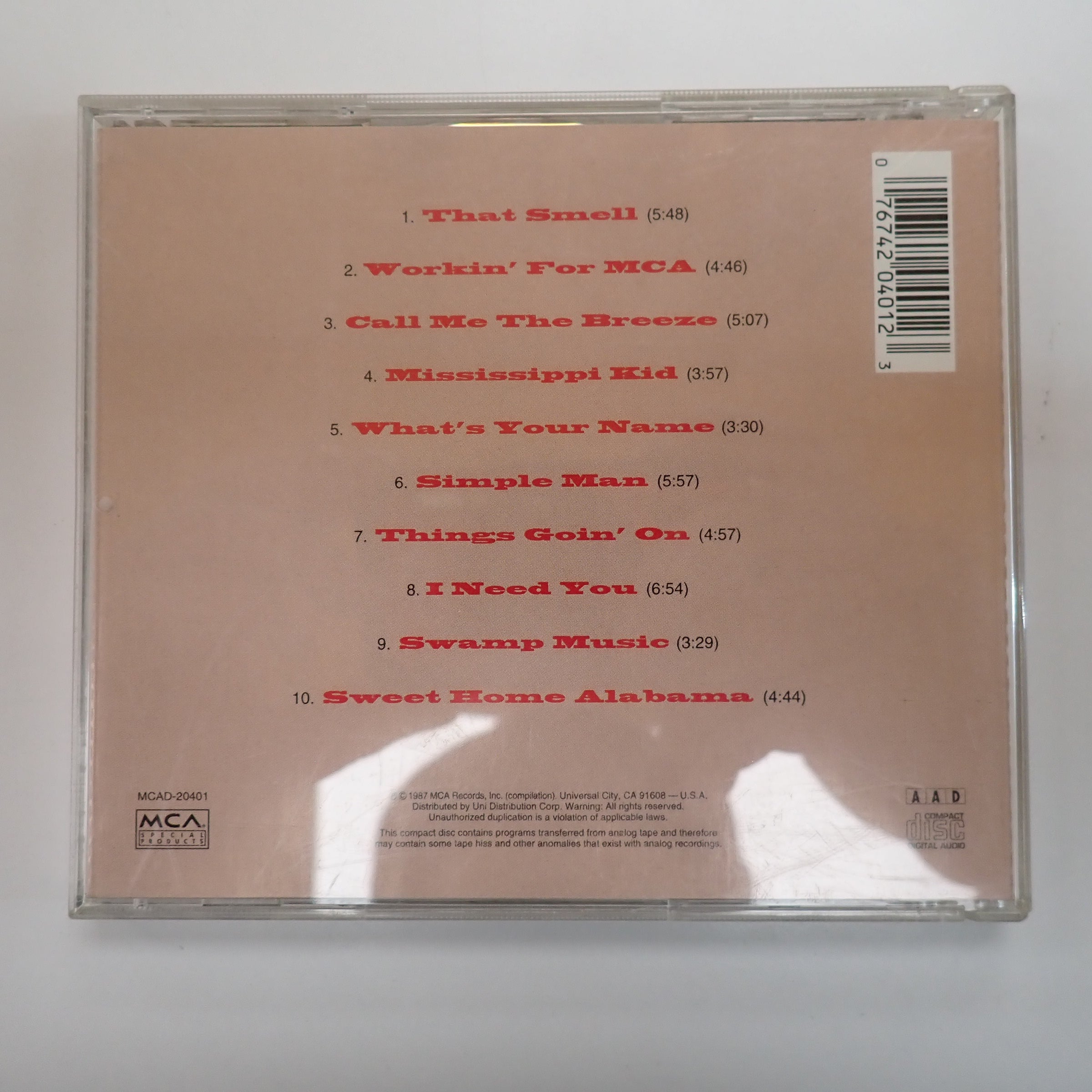 Lynyrd Skynyrd - What's Your Name - CD