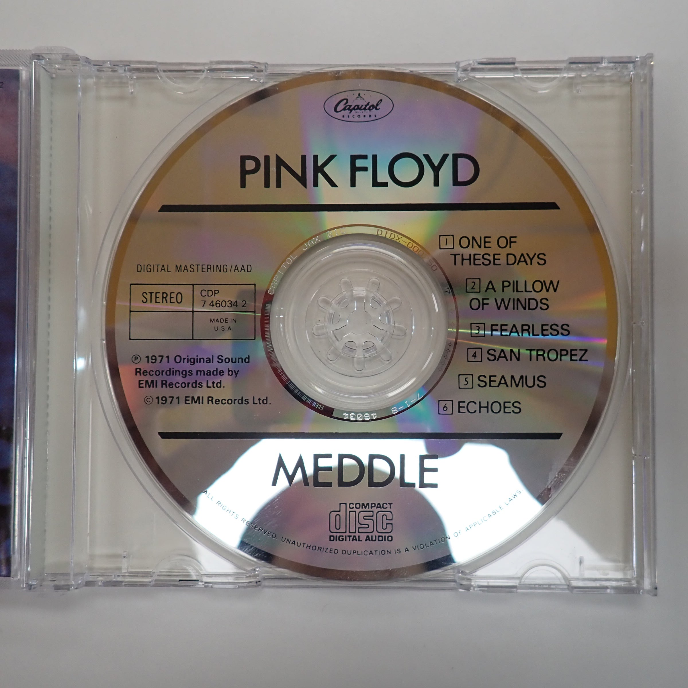 Pink Floyd - Meddle - CD