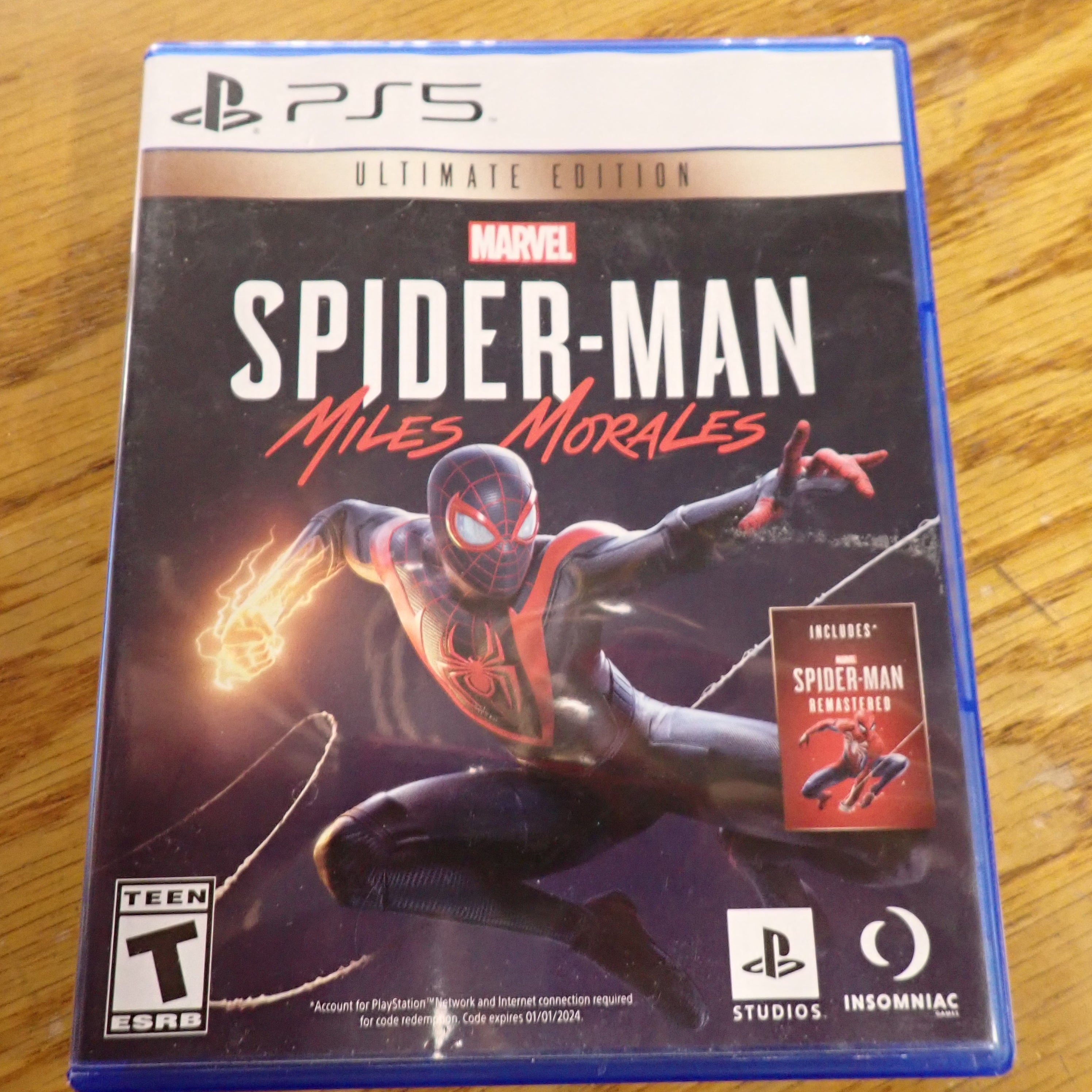 Marvel Spider-man Miles Morales(Ultimate Edition) - PS5