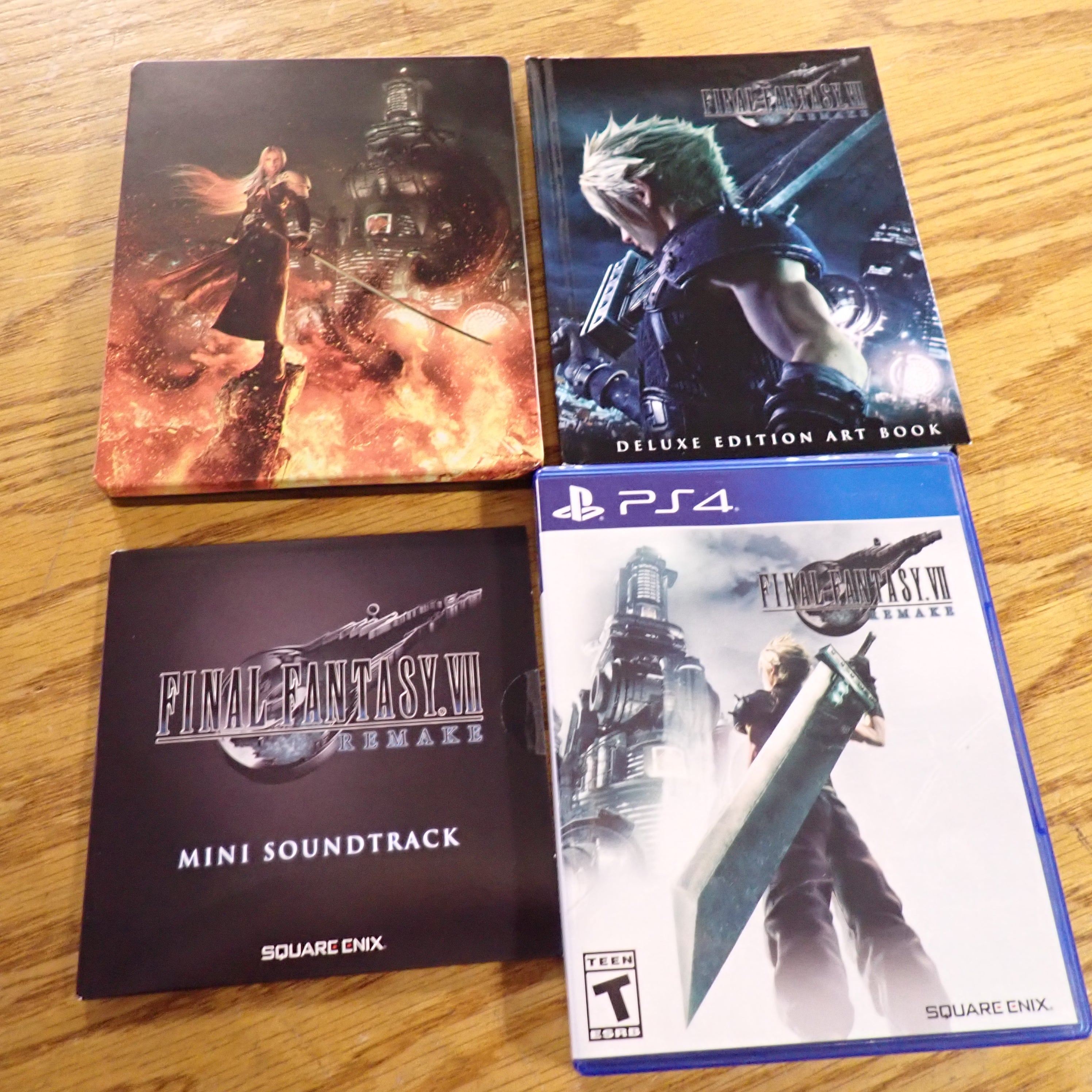 Final Fantasy VII Remake Deluxe Edition - PS4