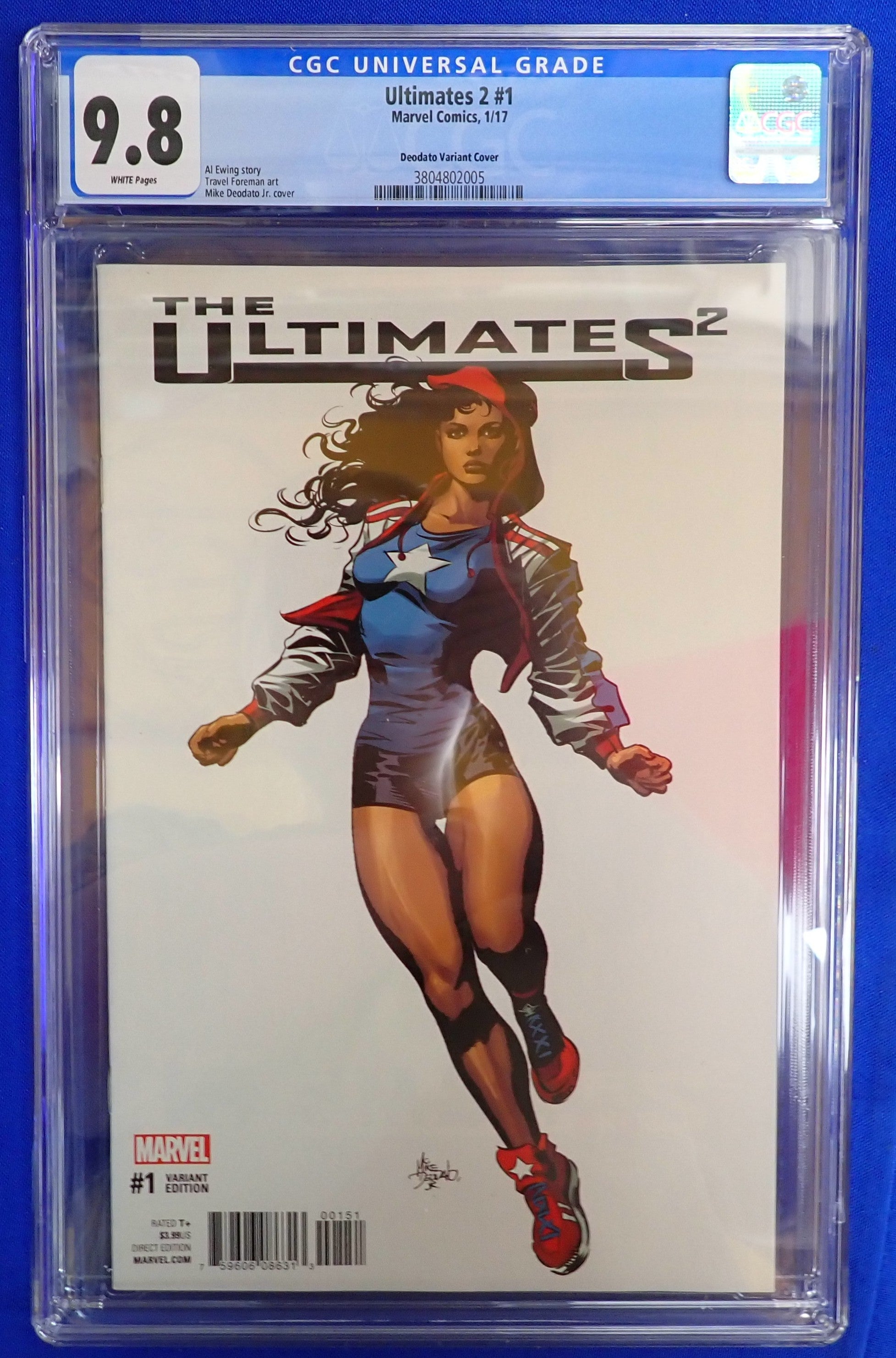 Ultimates 2 #1 (2017) - CGC 9.8 - Deodato Variant Cover