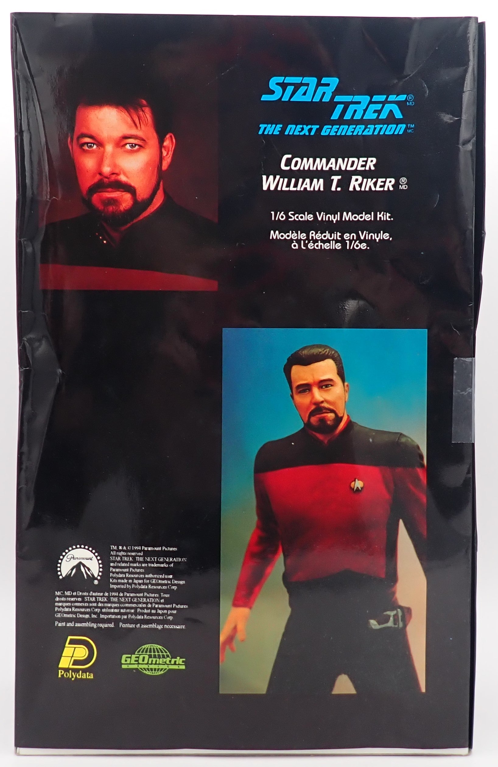 Star Trek: The Next Generation - Commander Riker Model Kid
