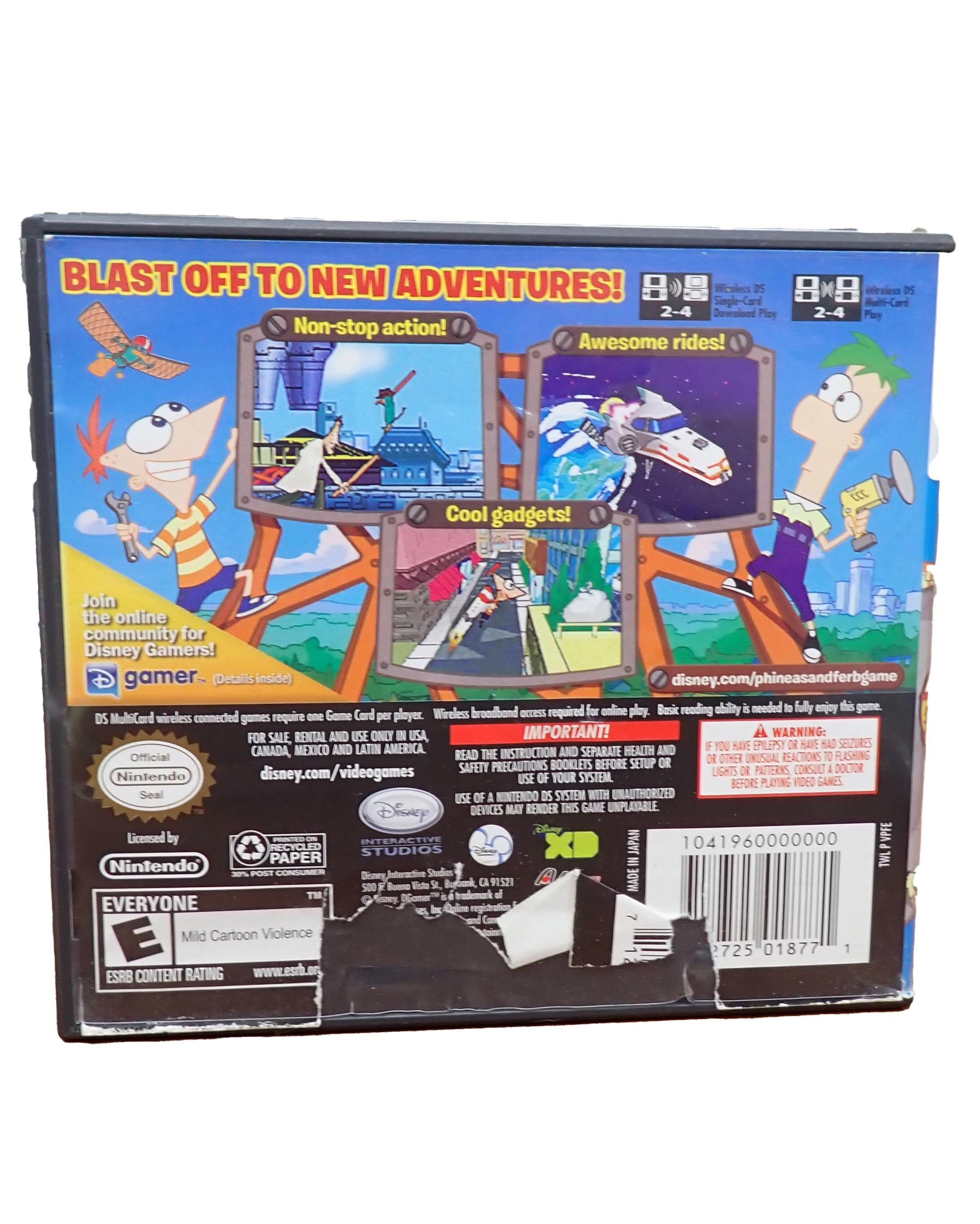 Phineas and Ferb Ride Again - DS