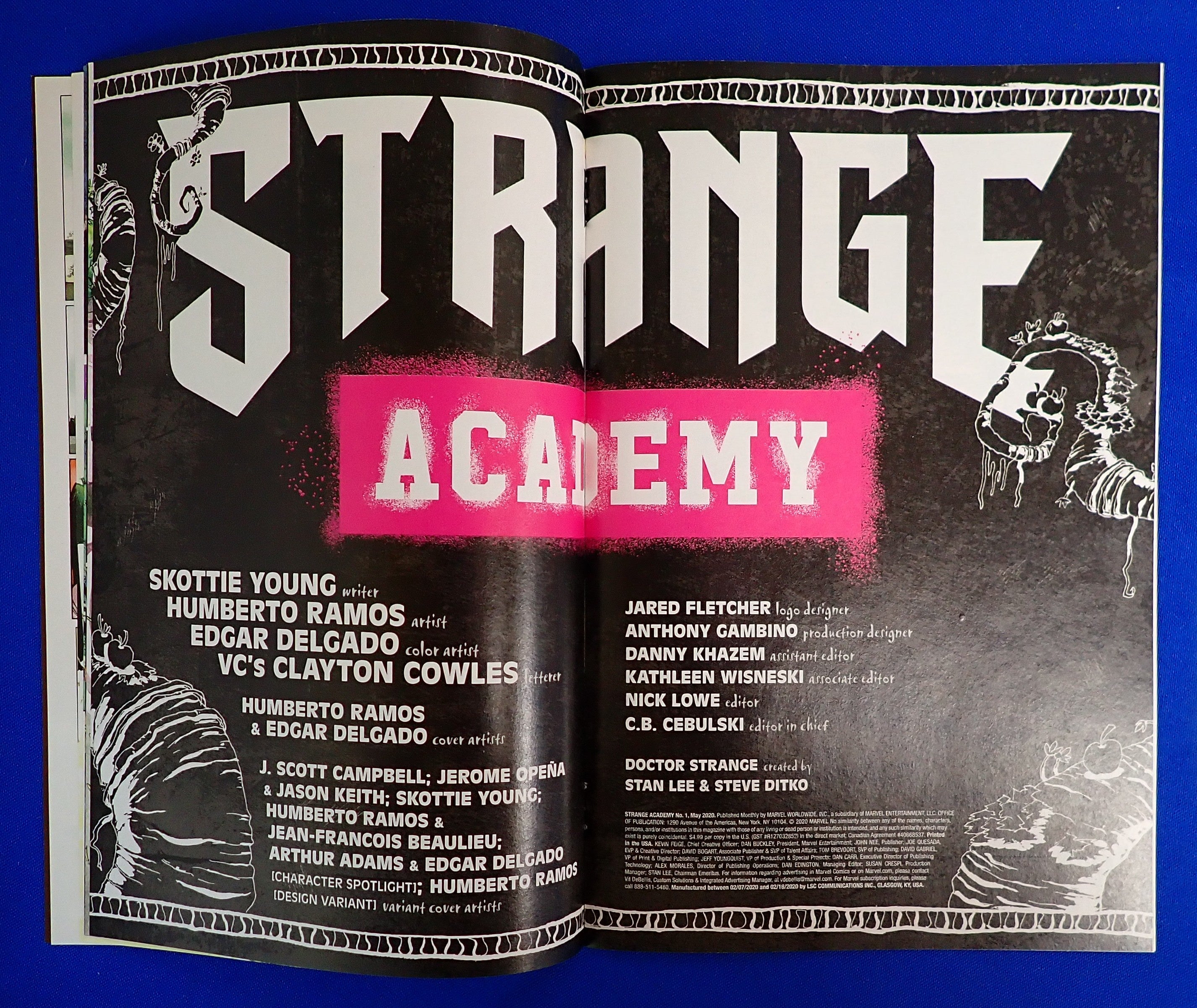 Strange Academy #1 (2020) - VF/NM- - (9.0/9.2) - Several 1st Appearances