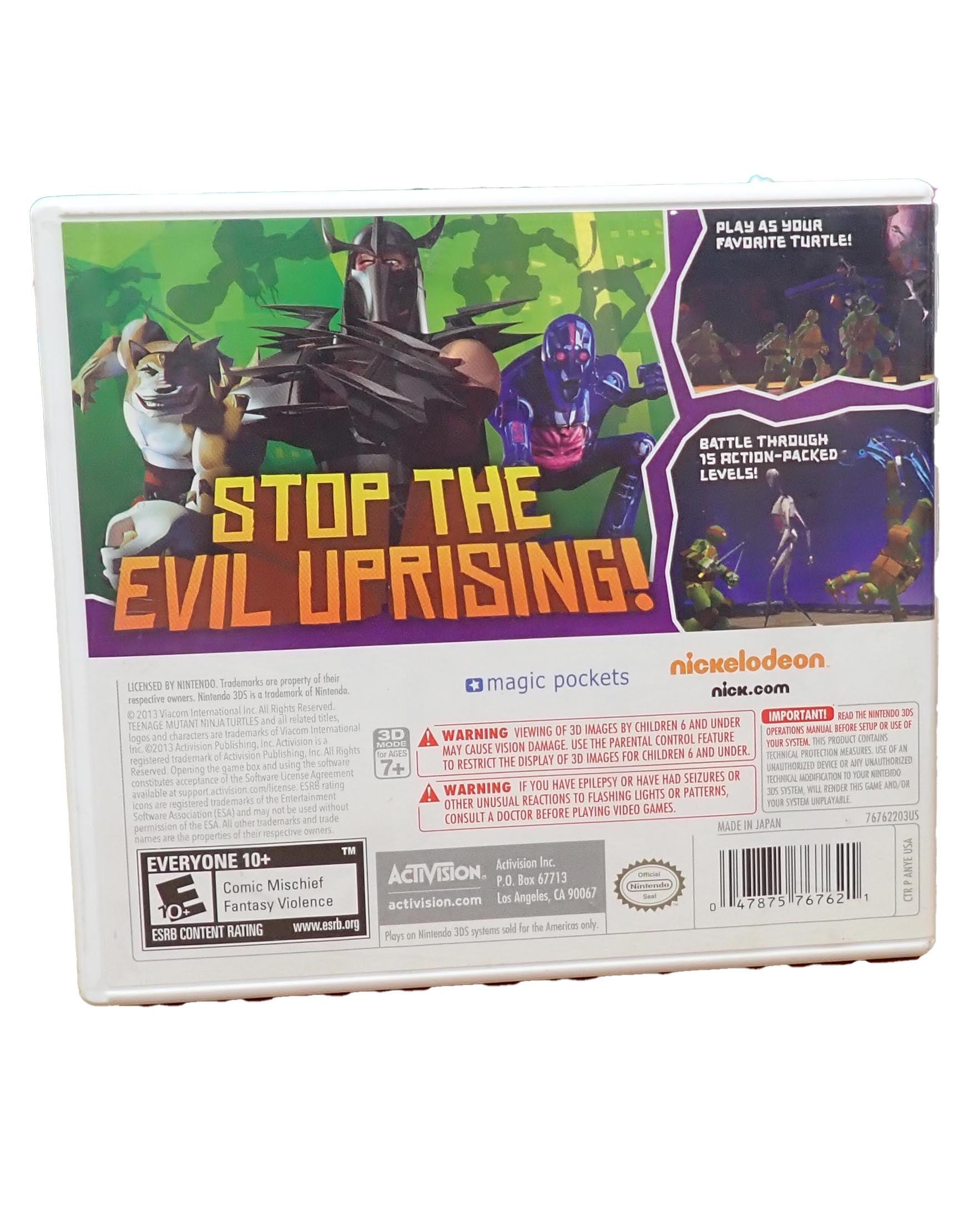Teenage Mutant Ninja Turtles - 3DS