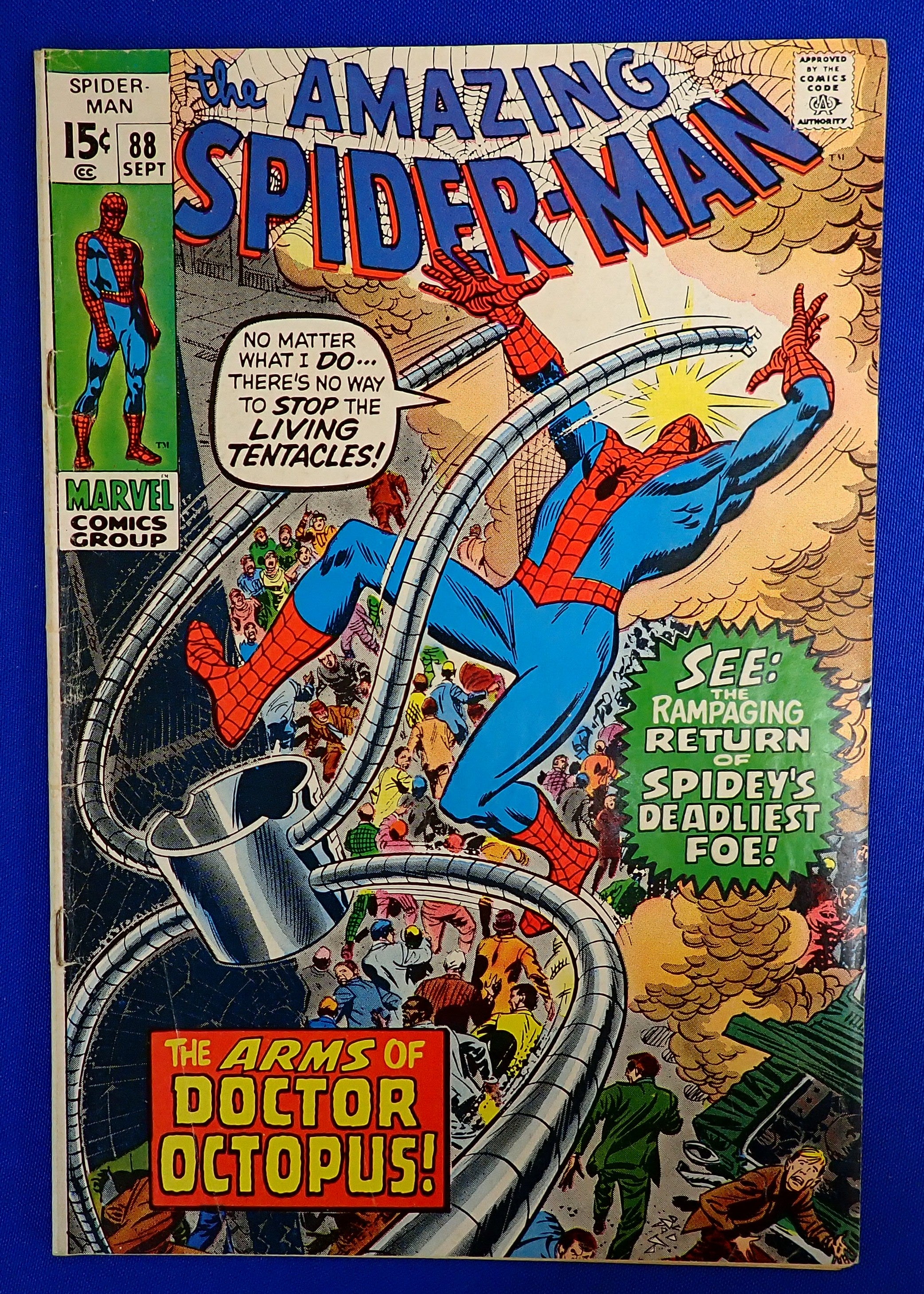 Amazing Spider-Man #88 (1970) - VG+/FN - (4.5/5.0) - Doc. Ock App.