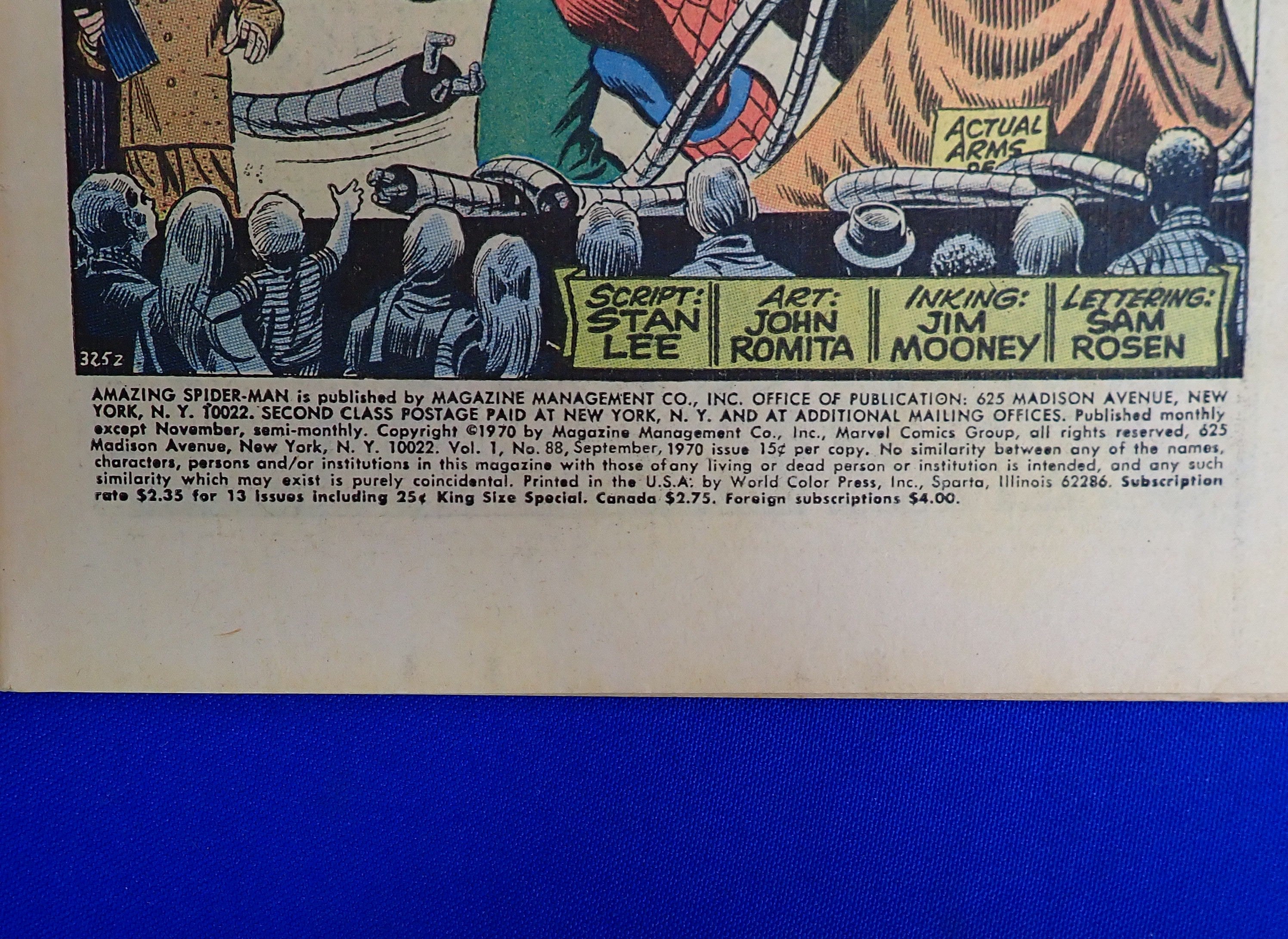 Amazing Spider-Man #88 (1970) - VG+/FN - (4.5/5.0) - Doc. Ock App.
