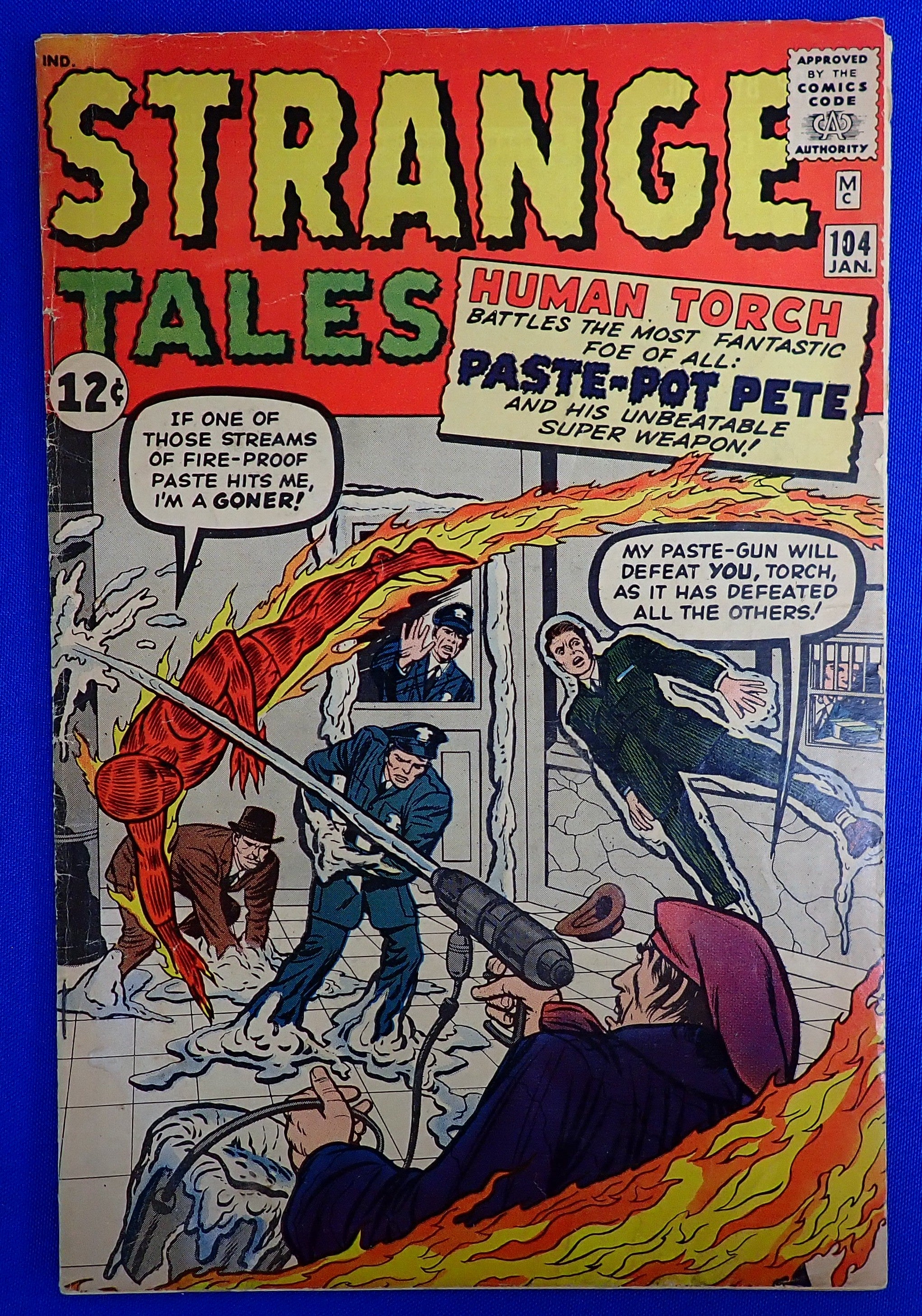 Strange Tales #104 (1962) - G/VG- (3.0/3.5) - 1st App. Paste-Pot Pete