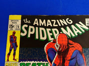 Amazing Spider-Man #75 (1969) - FN- (5.5/6.0) - Iconic Cover by John Romita Sr.