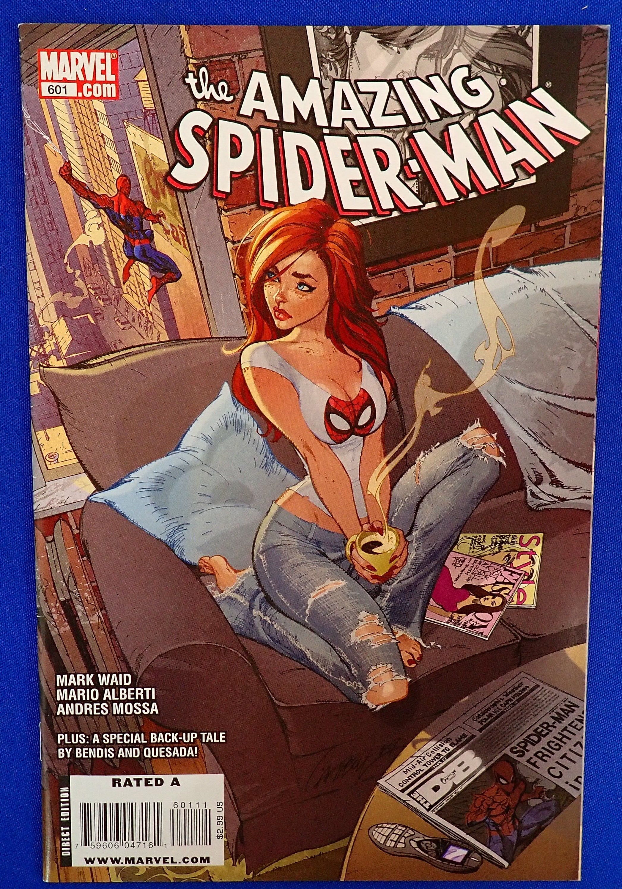 Amazing Spider-Man #601 (1999) - VF (8.0) - Controversial Cover
